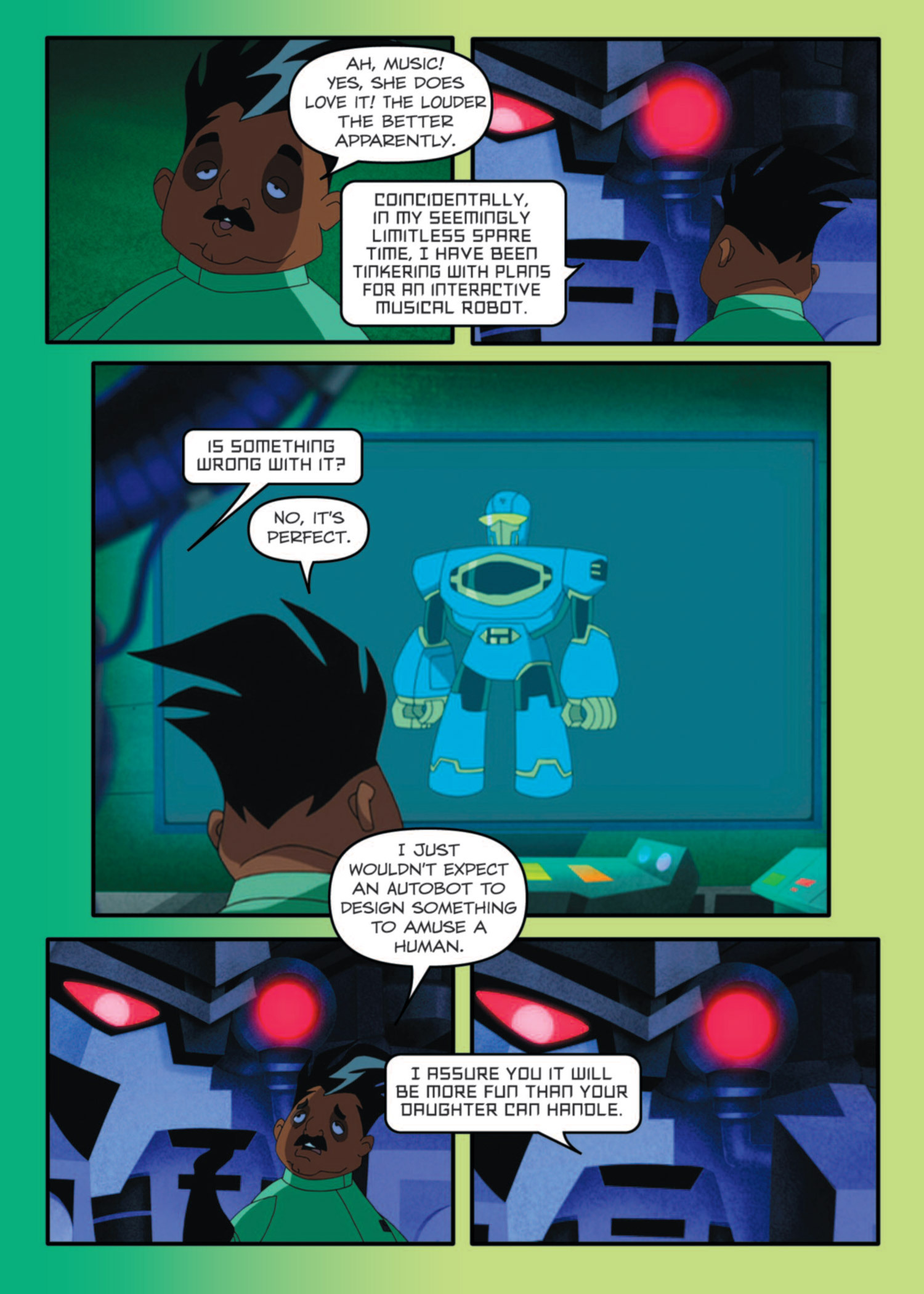 Read online Transformers Animated comic -  Issue #4 - 60