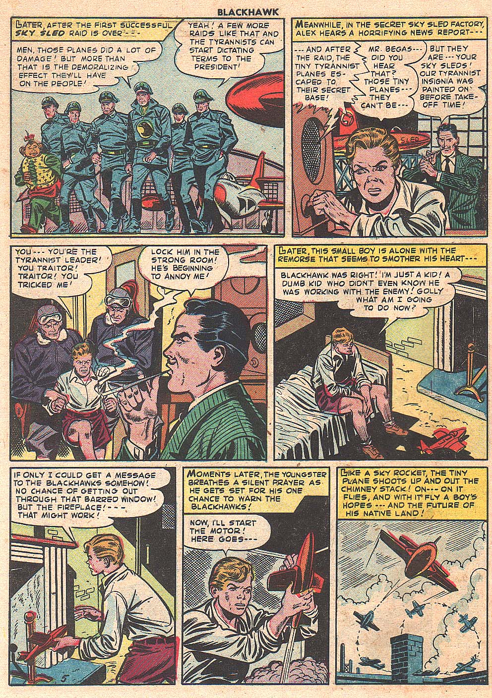 Read online Blackhawk (1957) comic -  Issue #74 - 30