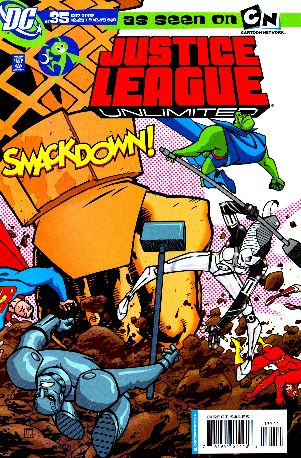 Read online Justice League Unlimited comic -  Issue #35 - 1