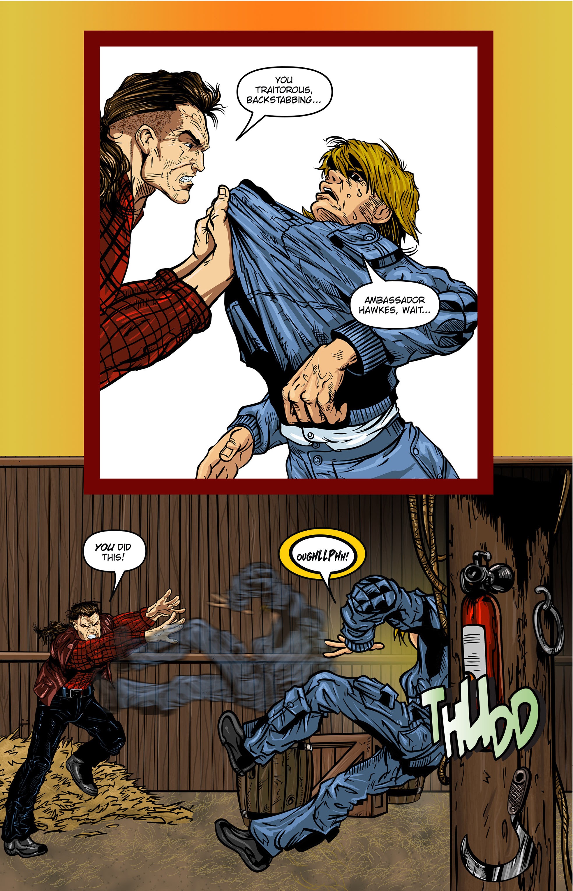 Read online William Shatner's Man O' War comic -  Issue #4 - 25