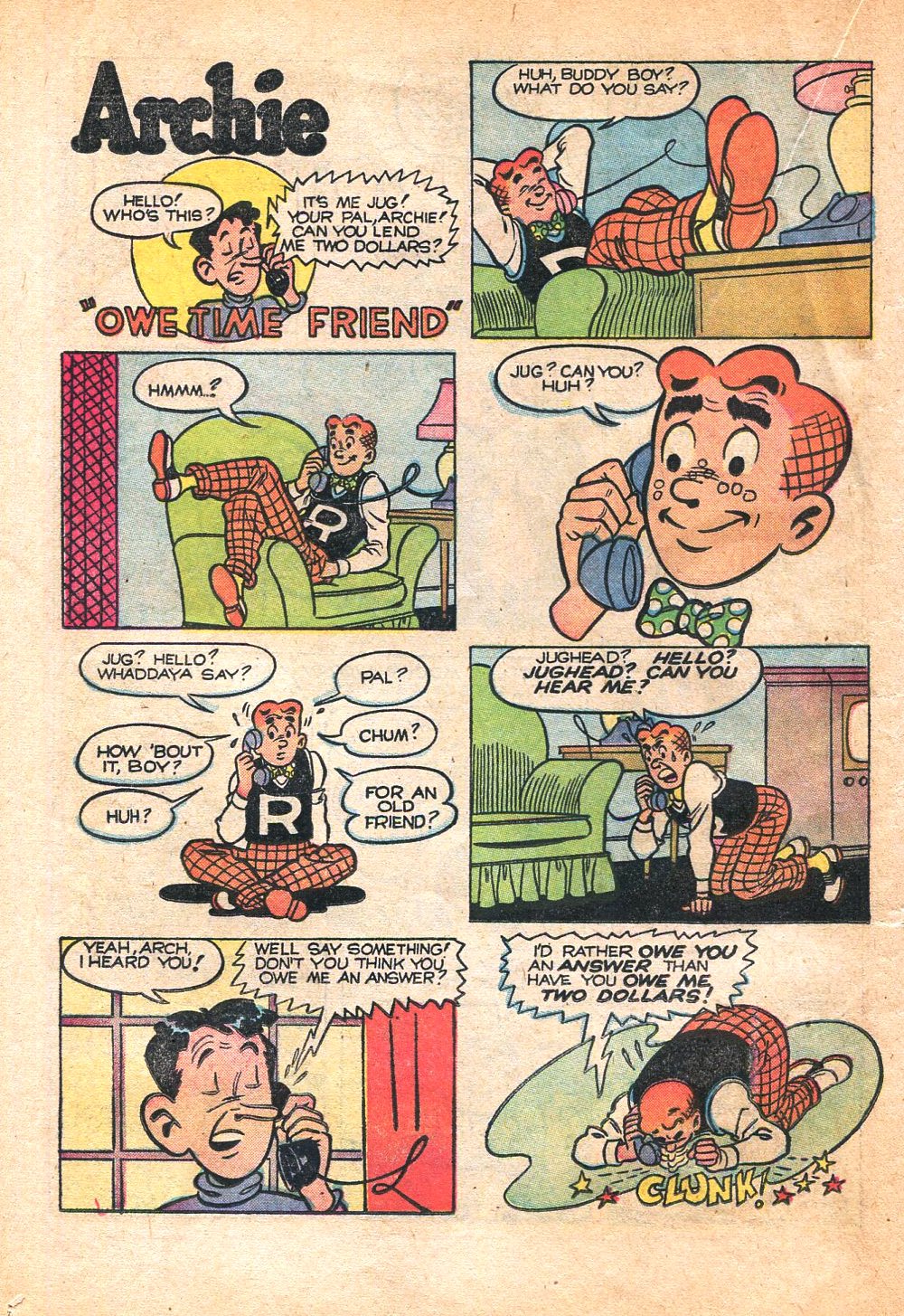Read online Archie's Joke Book Magazine comic -  Issue #17 - 14