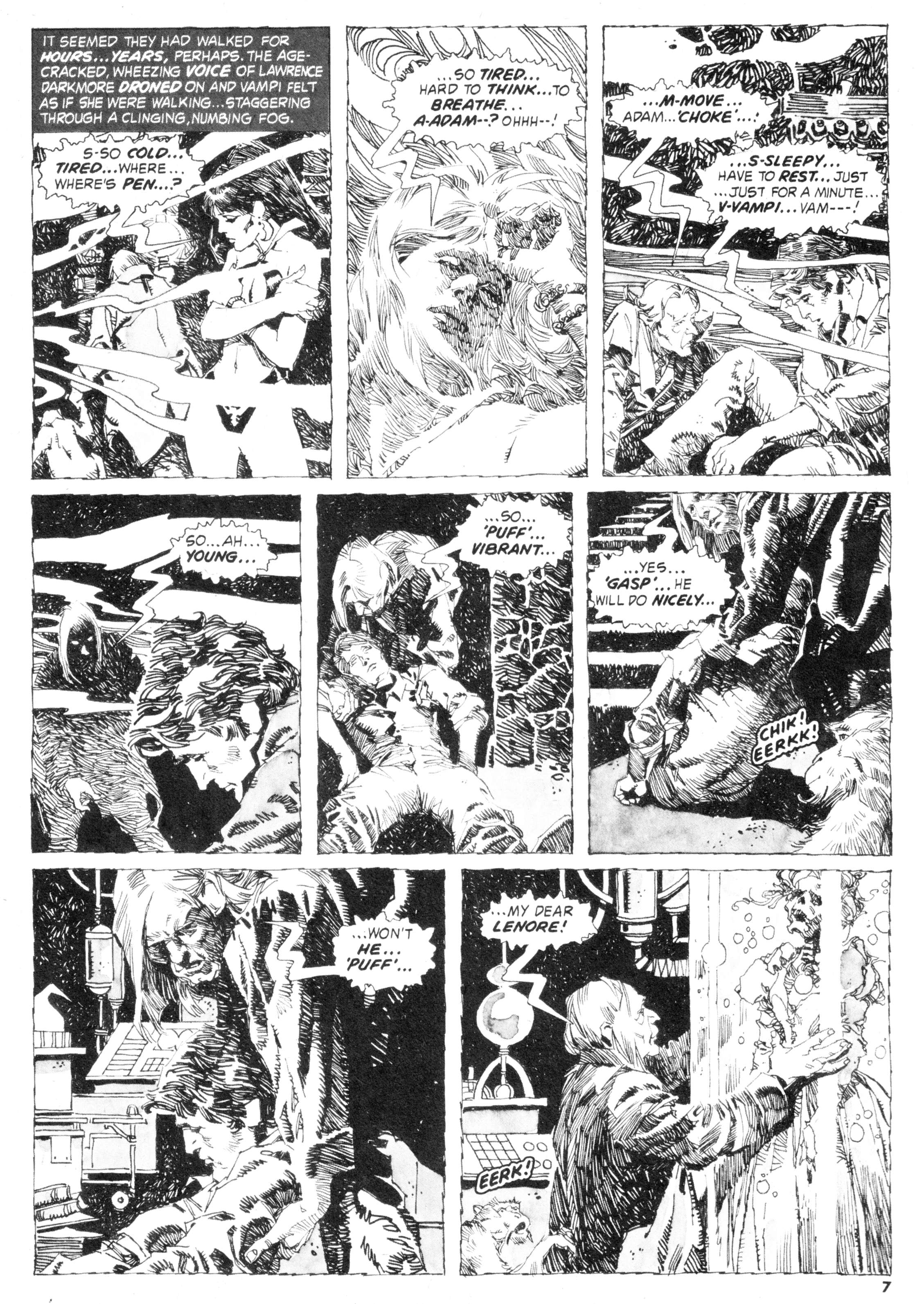 Read online Vampirella (1969) comic -  Issue #58 - 7