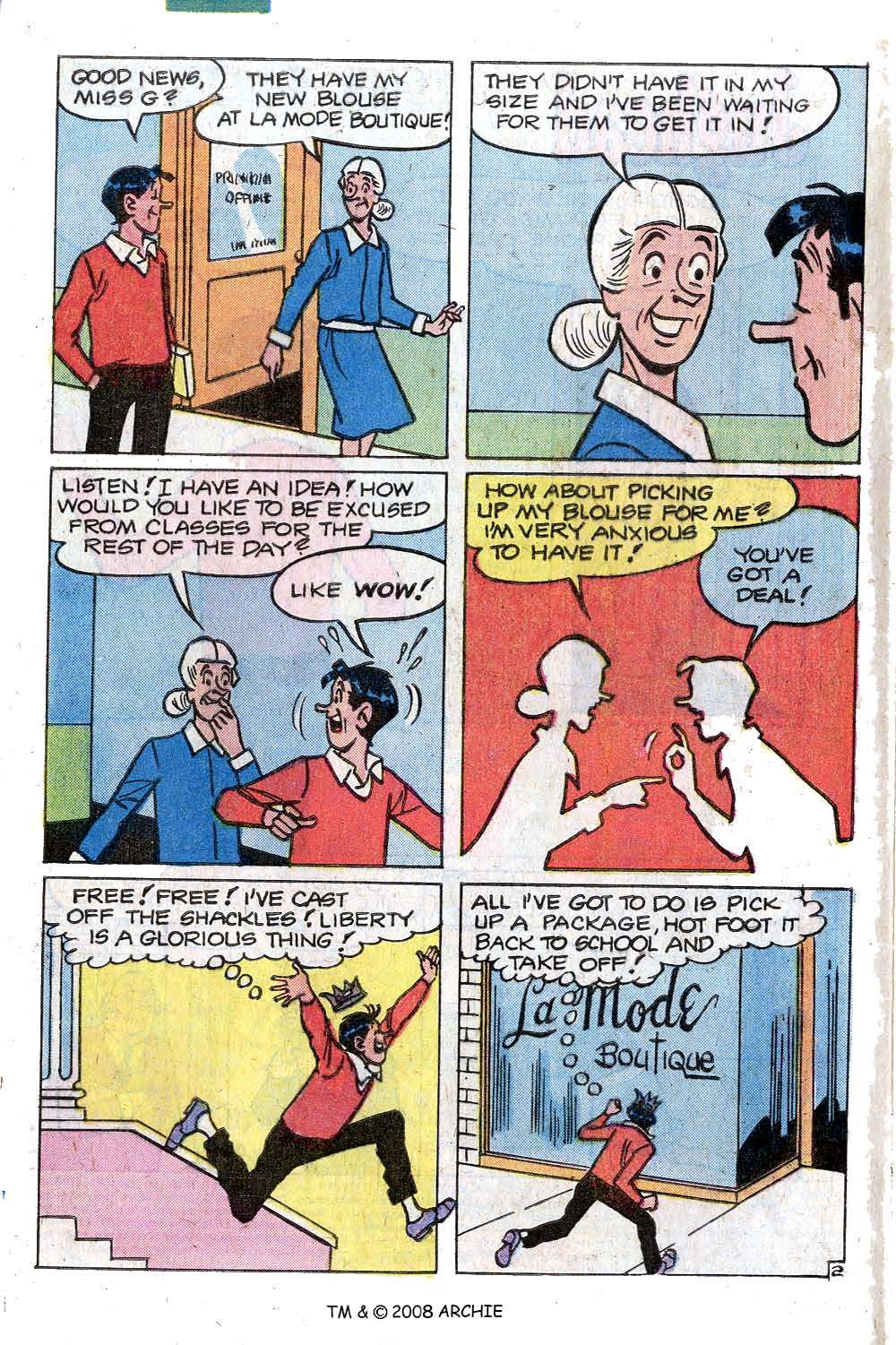 Read online Jughead (1965) comic -  Issue #294 - 4