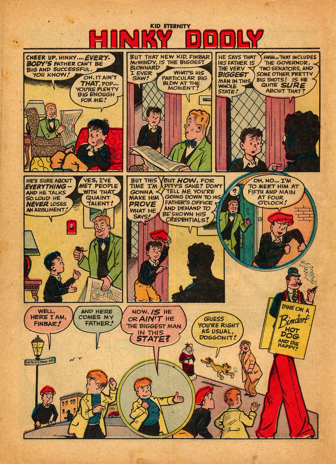 Read online Kid Eternity (1946) comic -  Issue #5 - 50