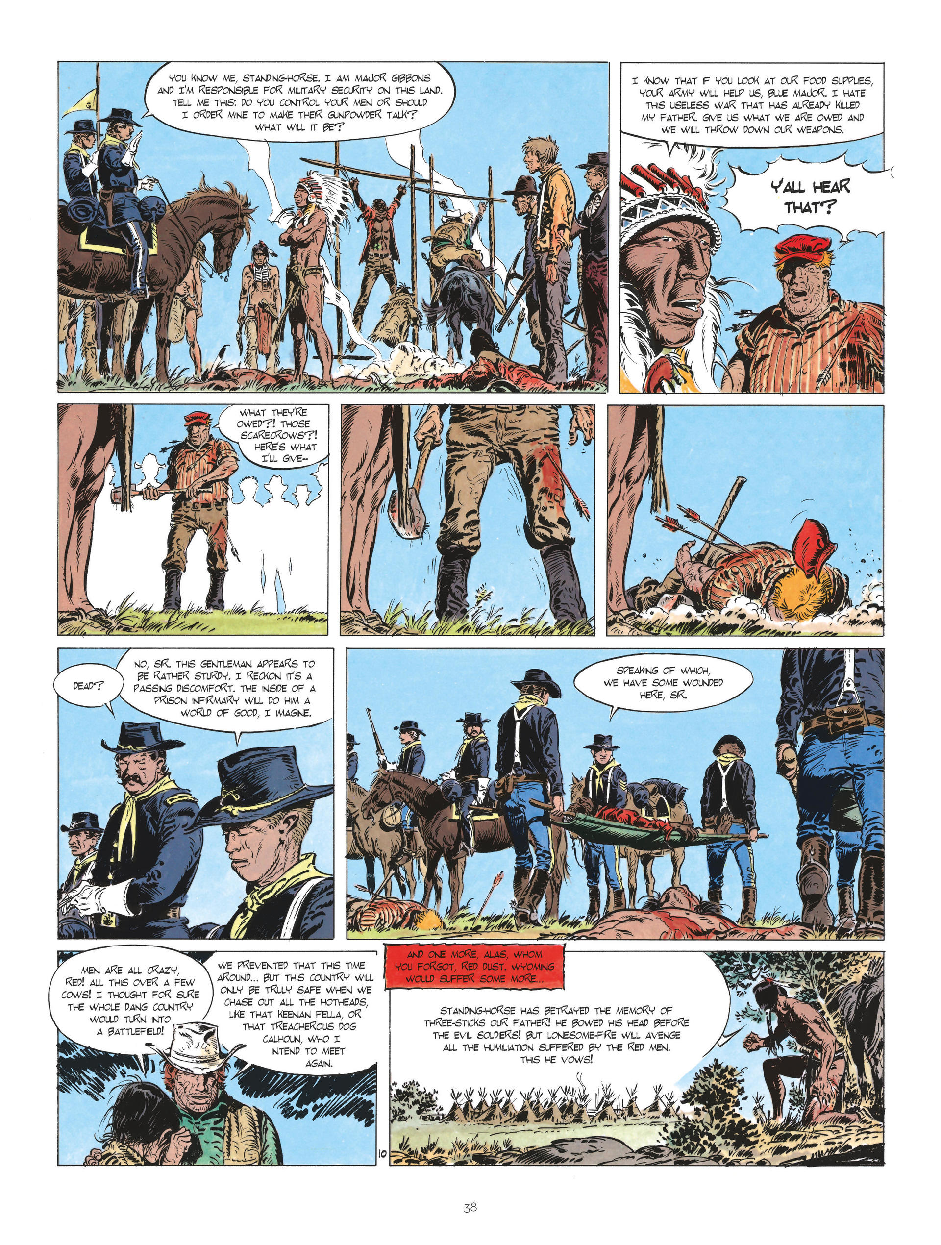 Read online Comanche comic -  Issue #2 - 38