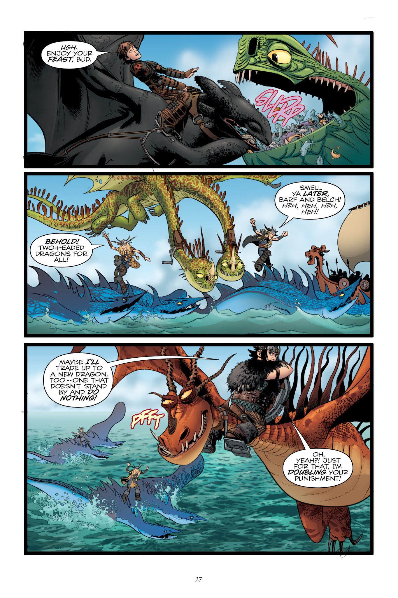 Read online How To Train Your Dragon: The Serpent's Heir comic -  Issue # TPB - 28
