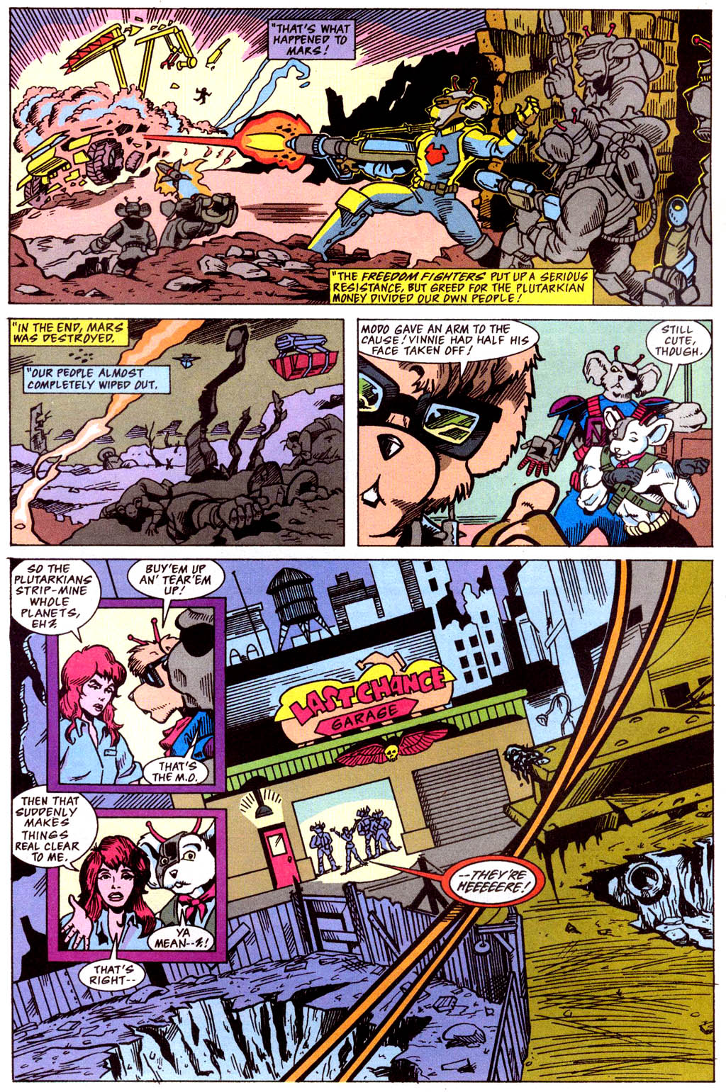 Read online Biker Mice from Mars comic -  Issue #2 - 5