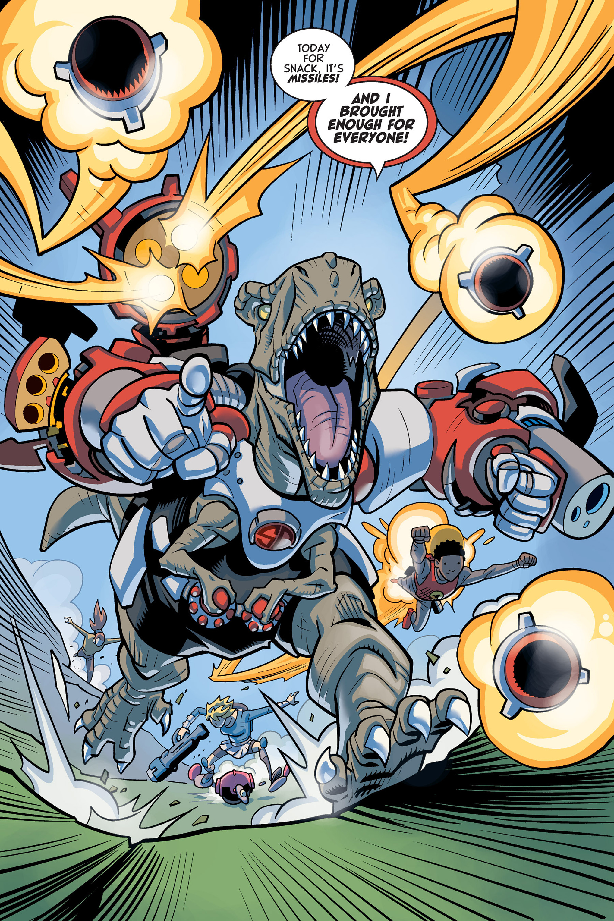 Read online Super Dinosaur (2011) comic -  Issue # _TPB 3 - 73