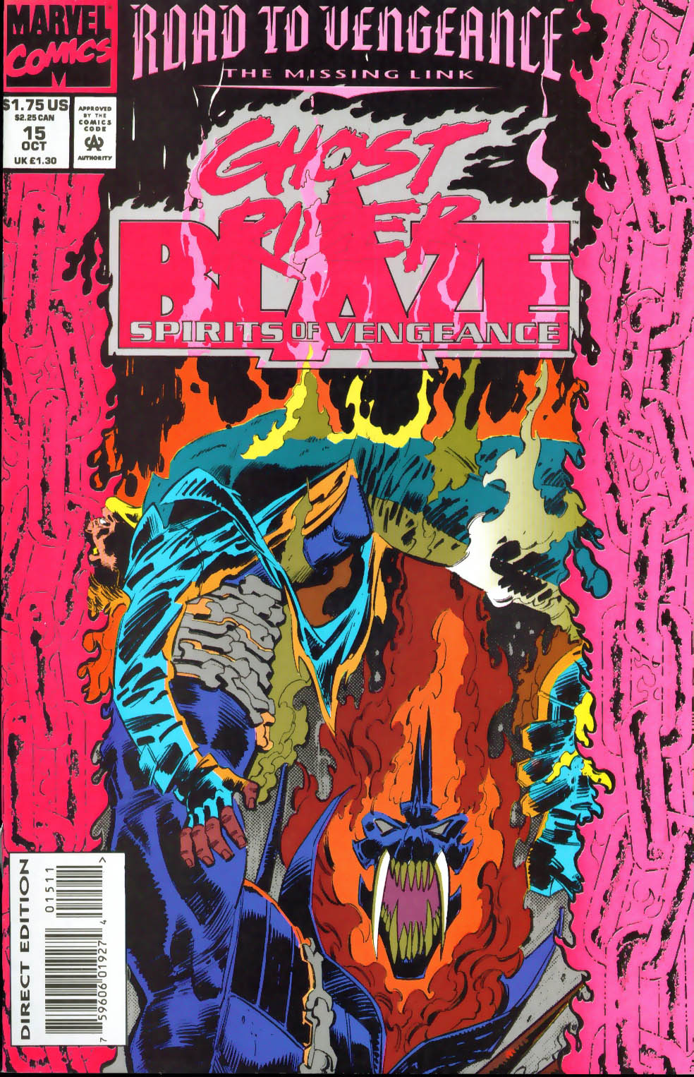 Read online Ghost Rider/Blaze: Spirits of Vengeance comic -  Issue #15 - 1