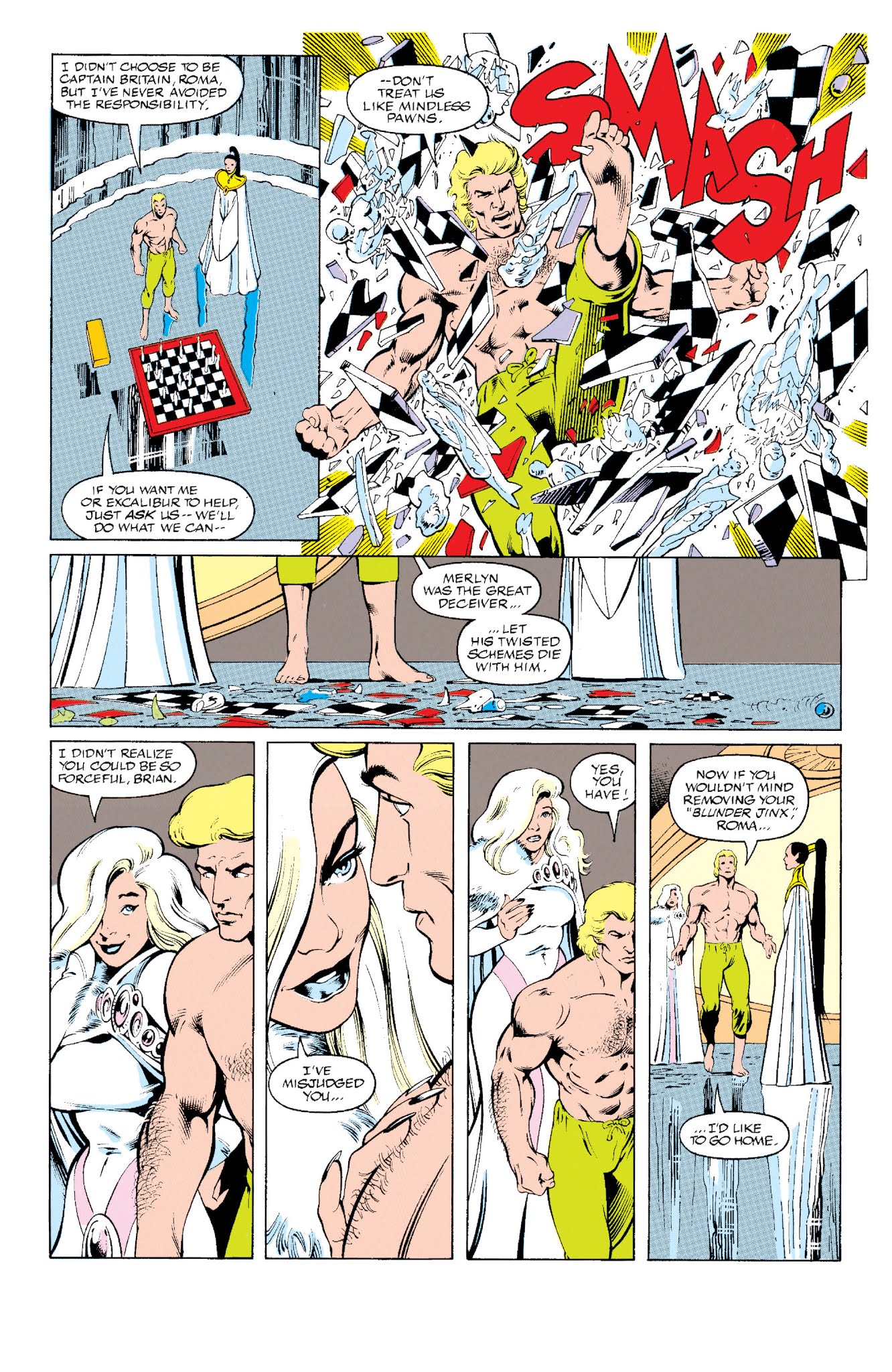 Read online Excalibur Visionaries: Alan Davis comic -  Issue # TPB 1 (Part 2) - 34