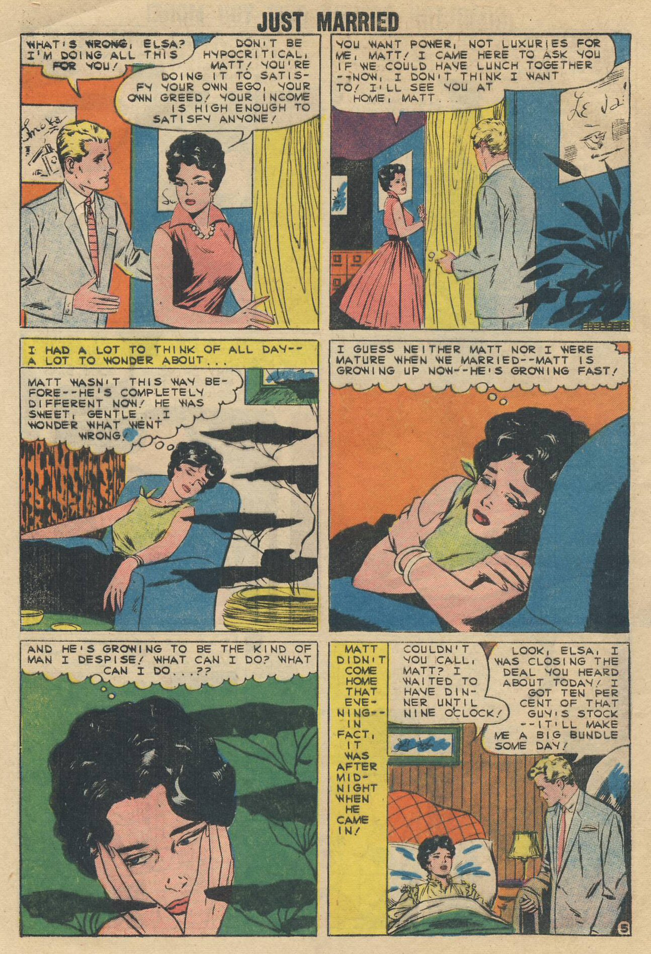 Read online Just Married comic -  Issue #11 - 8