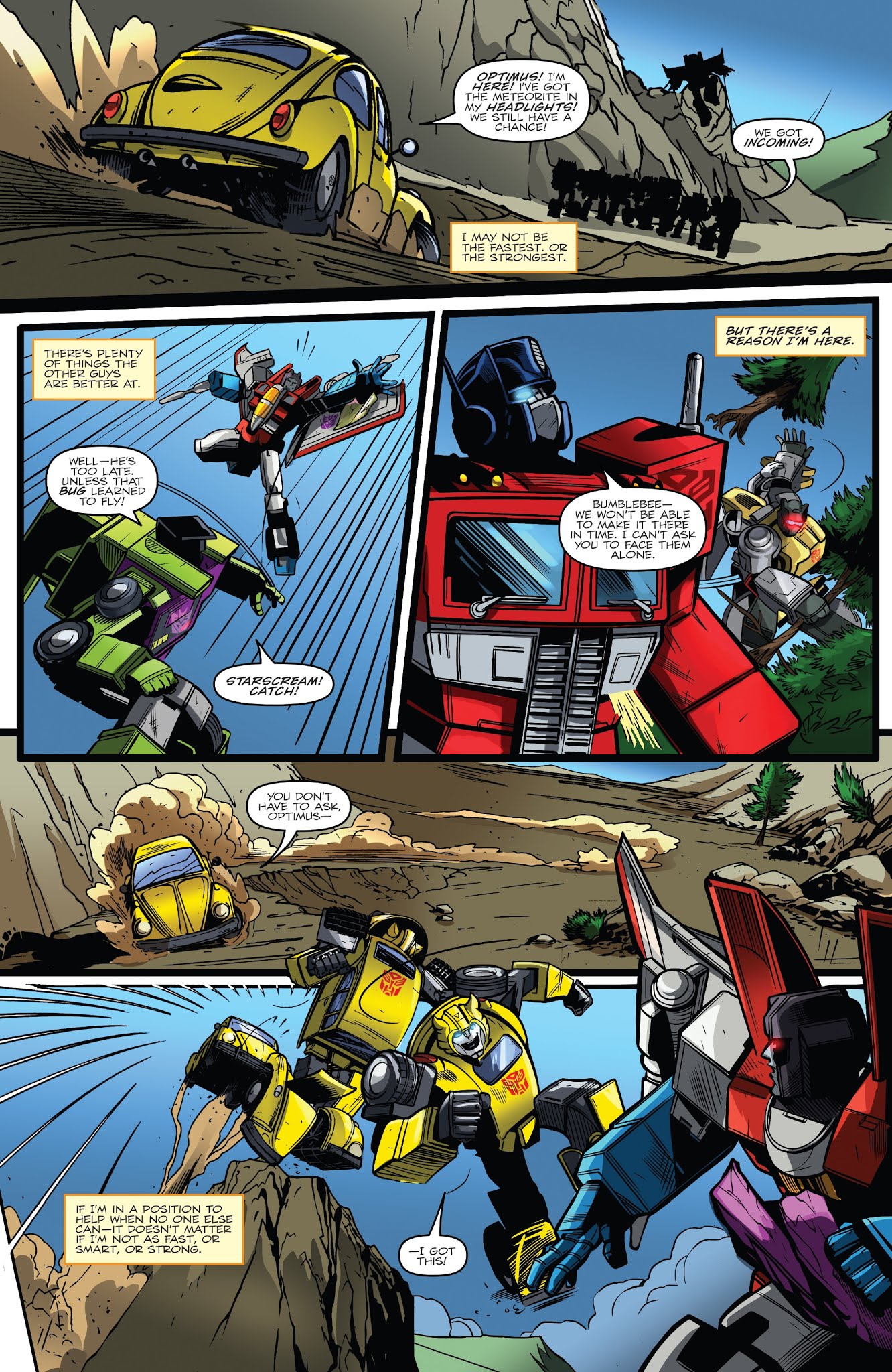 Read online Transformers: Bumblebee-Go For the Gold comic -  Issue # Full - 18