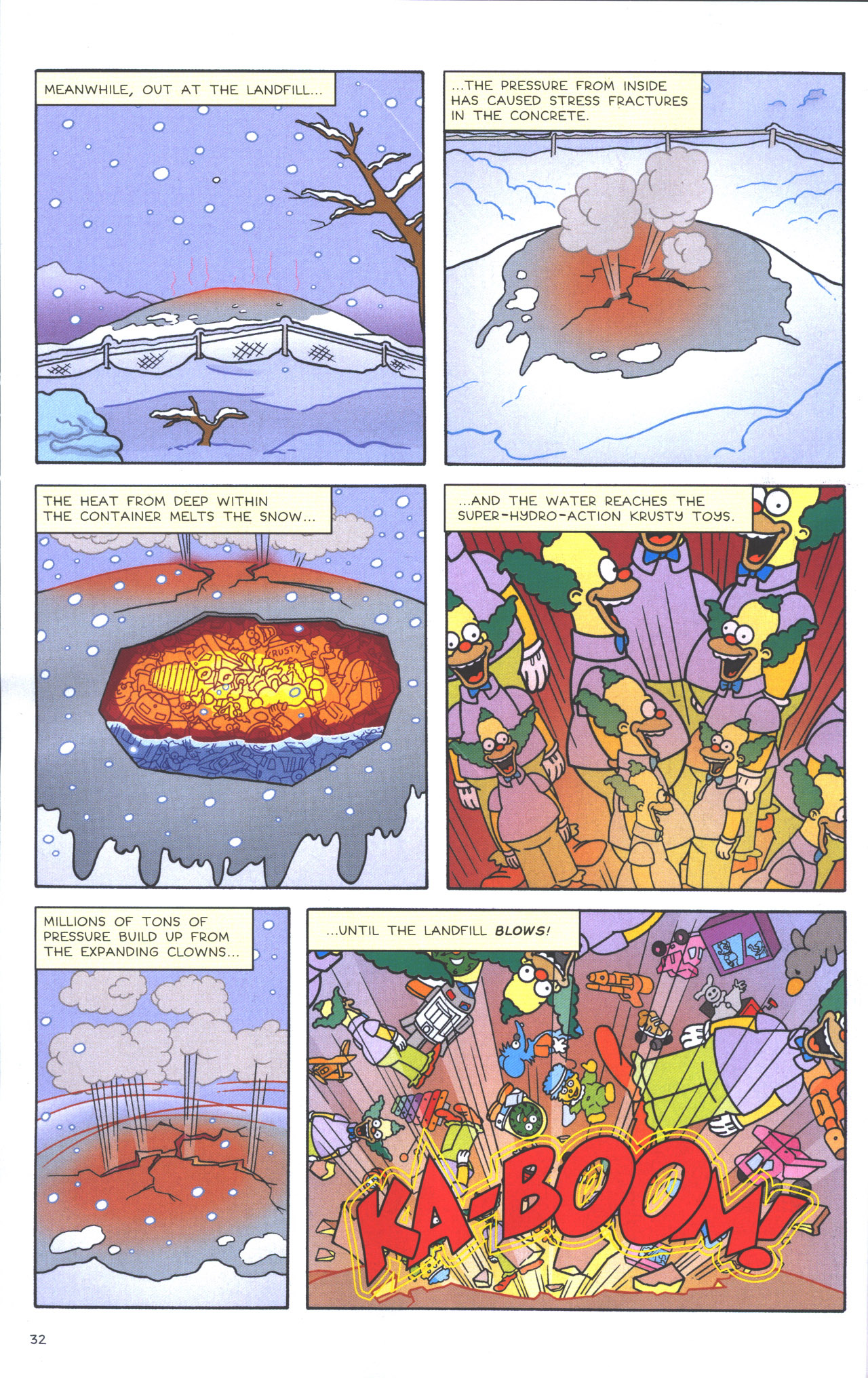 Read online The Simpsons Winter Wingding comic -  Issue #4 - 34