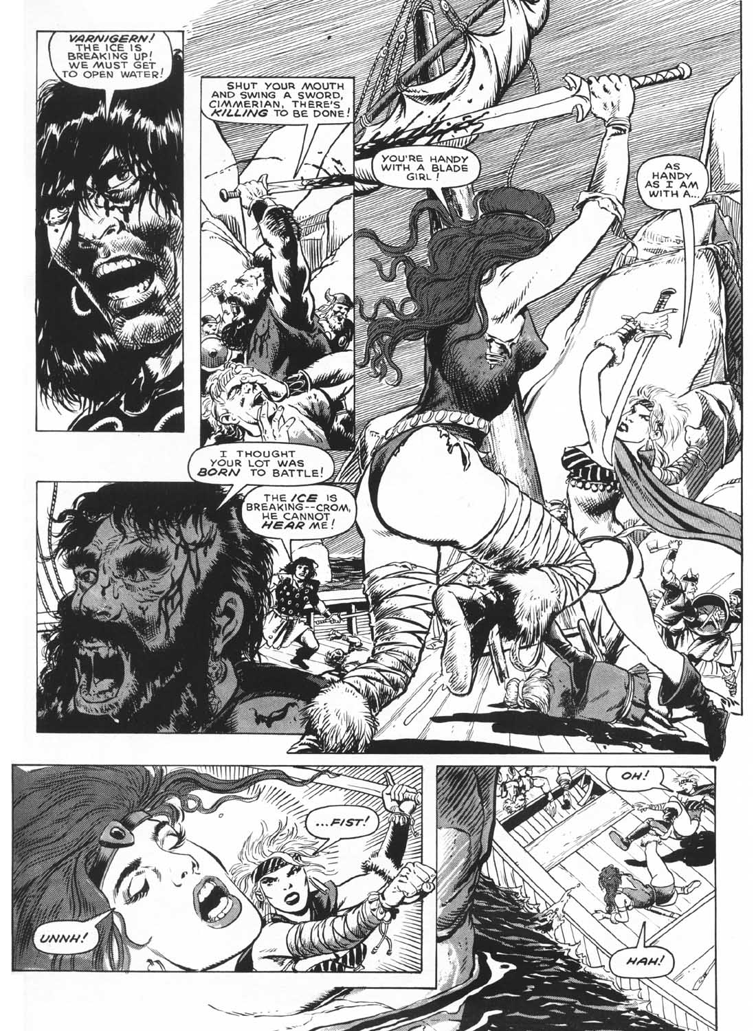 Read online The Savage Sword Of Conan comic -  Issue #170 - 39