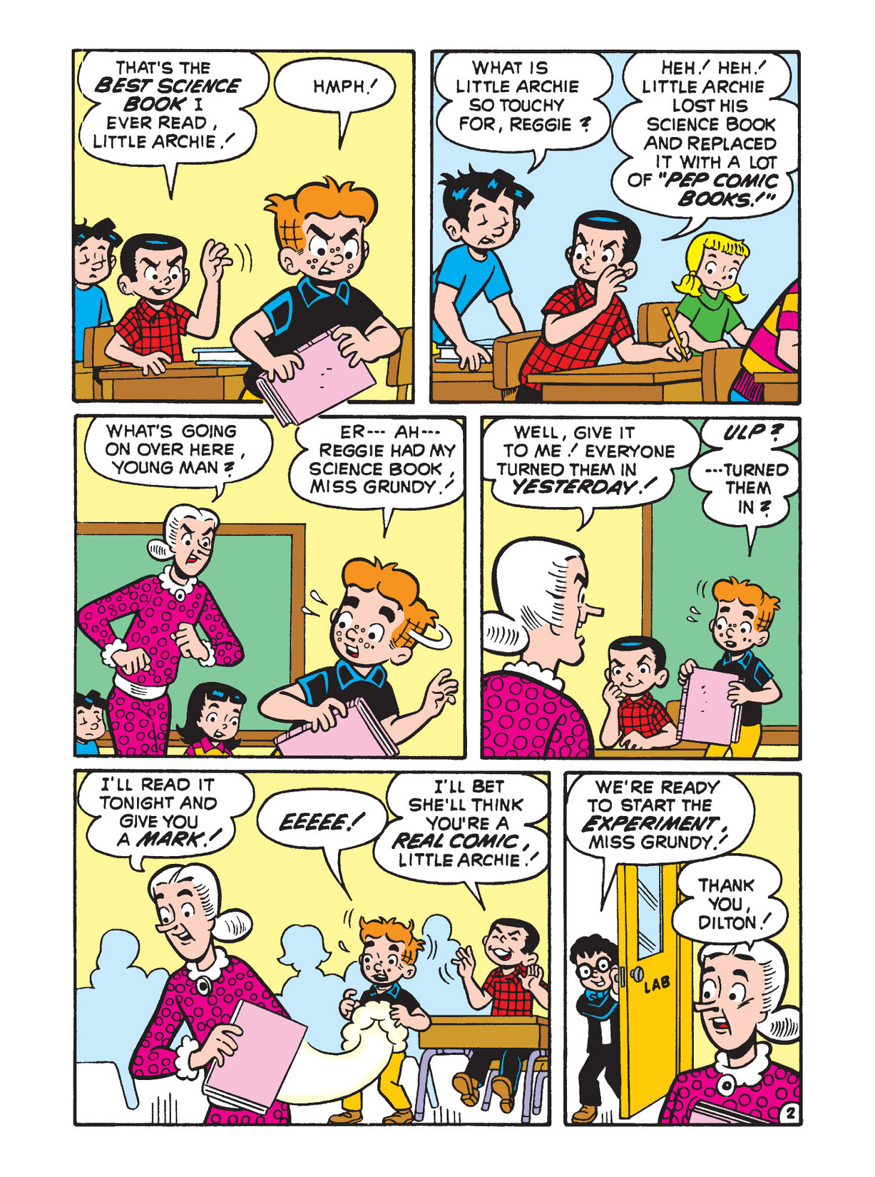 Read online Archie's Double Digest Magazine comic -  Issue #178 - 98