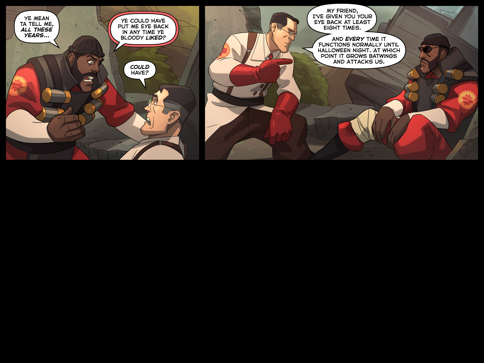 Read online Team Fortress 2 comic -  Issue #6 - 91