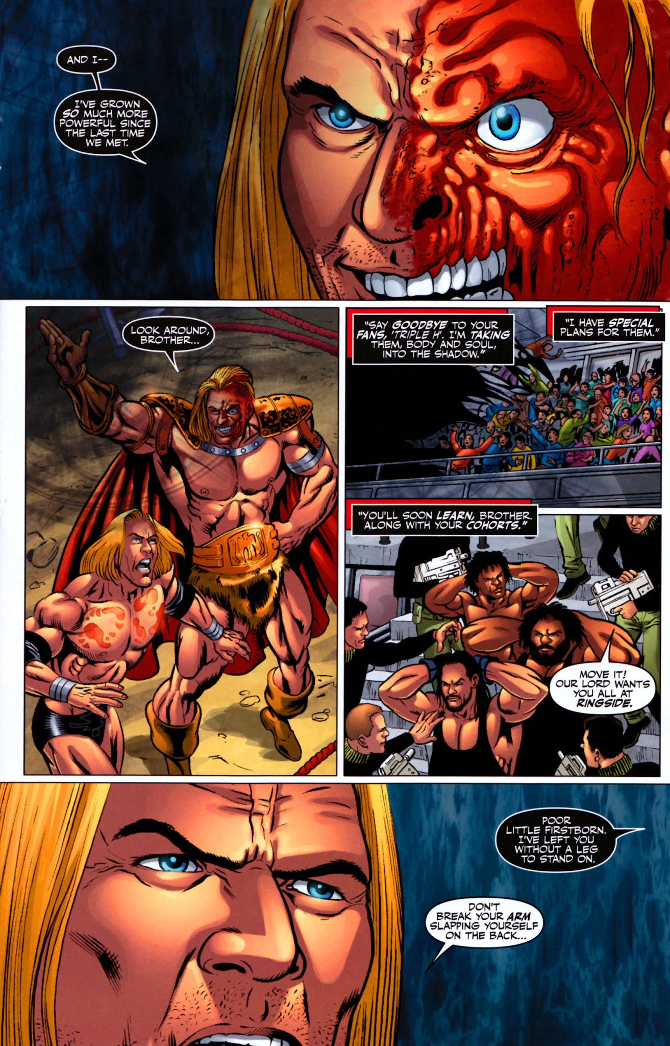 Read online WWE Heroes comic -  Issue #6 - 8