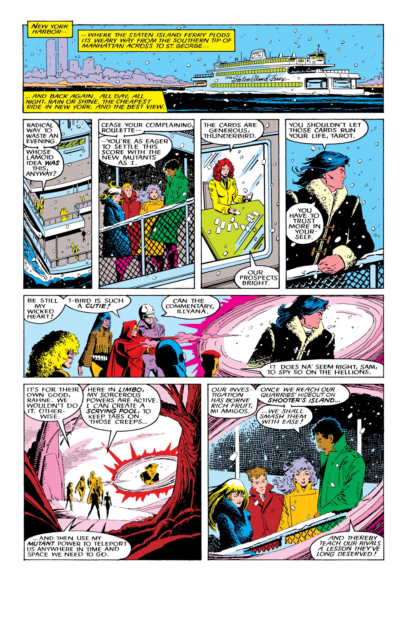 Read online New Mutants Classic comic -  Issue # TPB 7 - 215