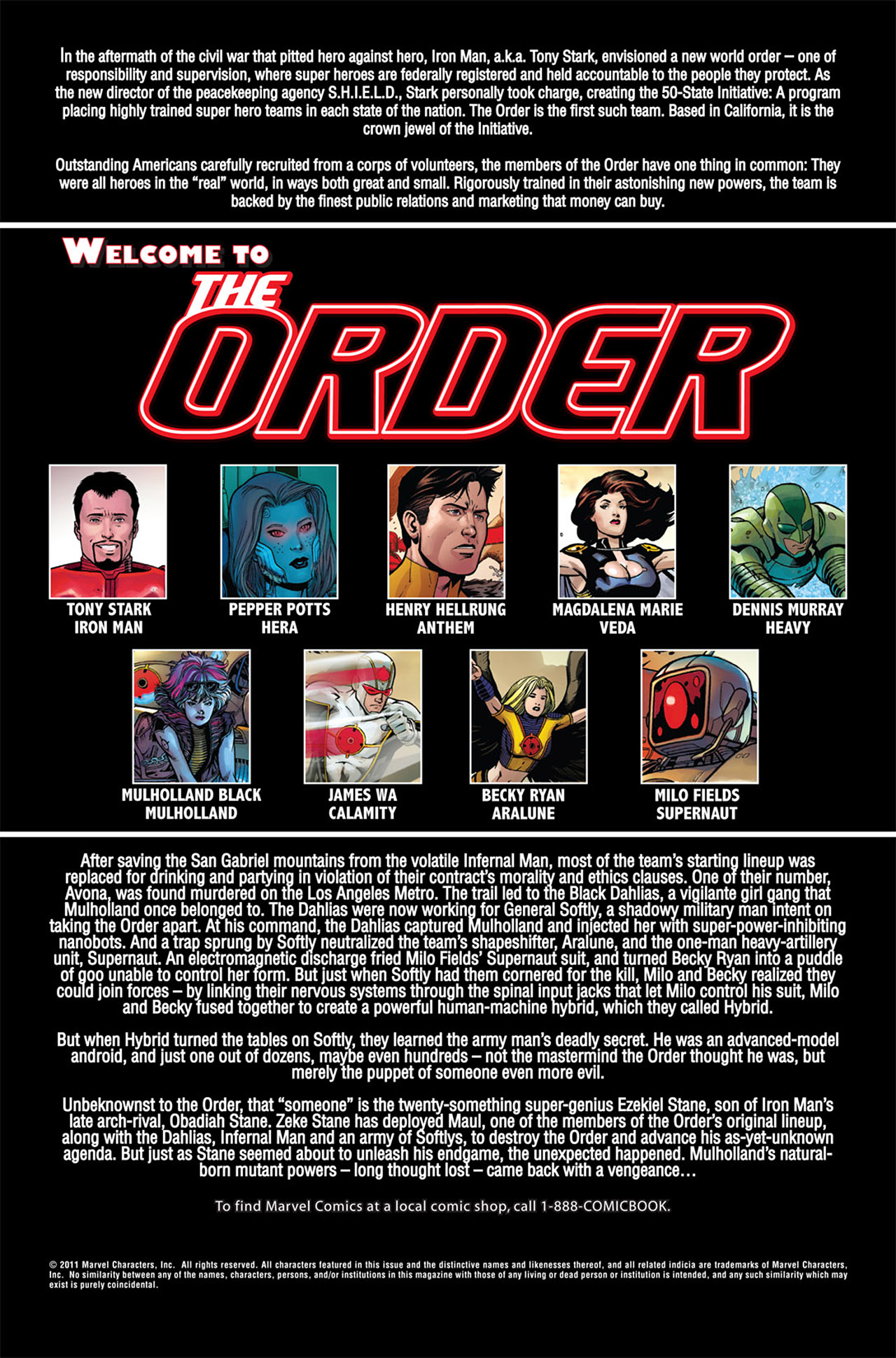 Read online The Order (2007) comic -  Issue #9 - 2