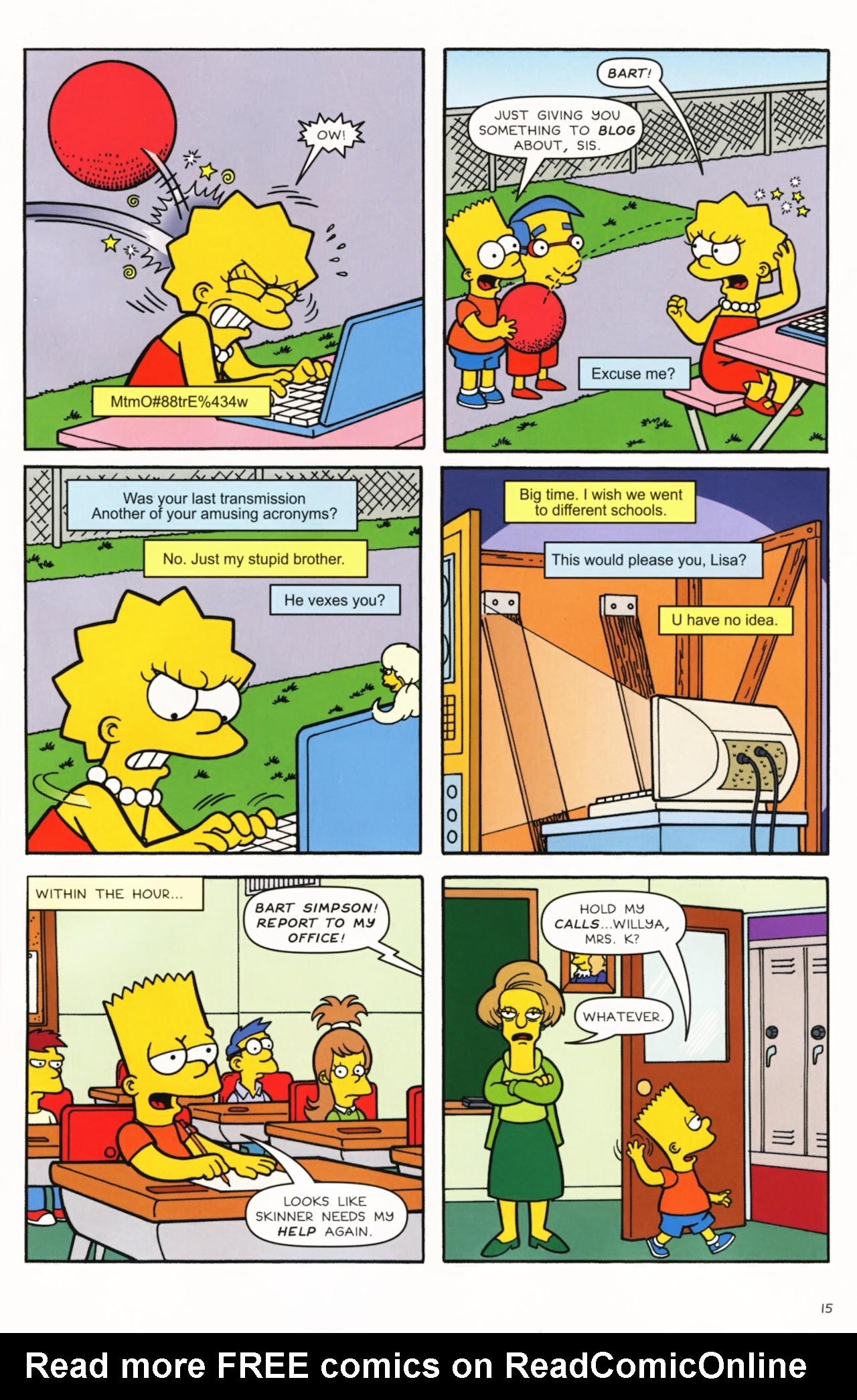 Read online Simpsons Comics comic -  Issue #159 - 14
