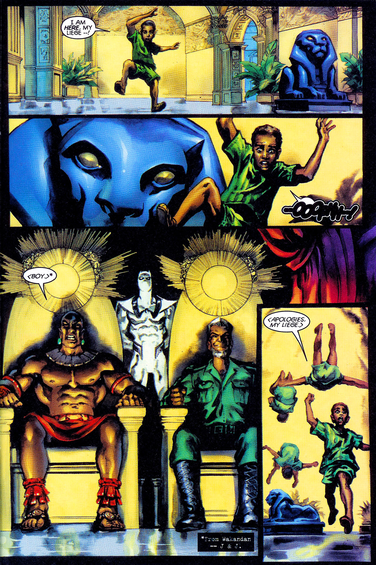 Read online Black Panther (1998) comic -  Issue #3 - 18
