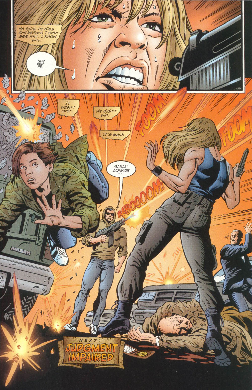 Read online T2: Cybernetic Dawn comic -  Issue #2 - 23