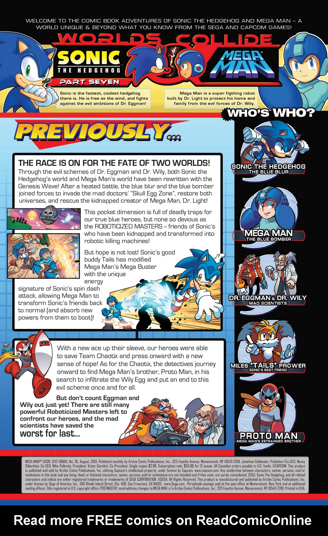 Read online Sonic Mega Man Worlds Collide comic -  Issue # Vol 2 - 59
