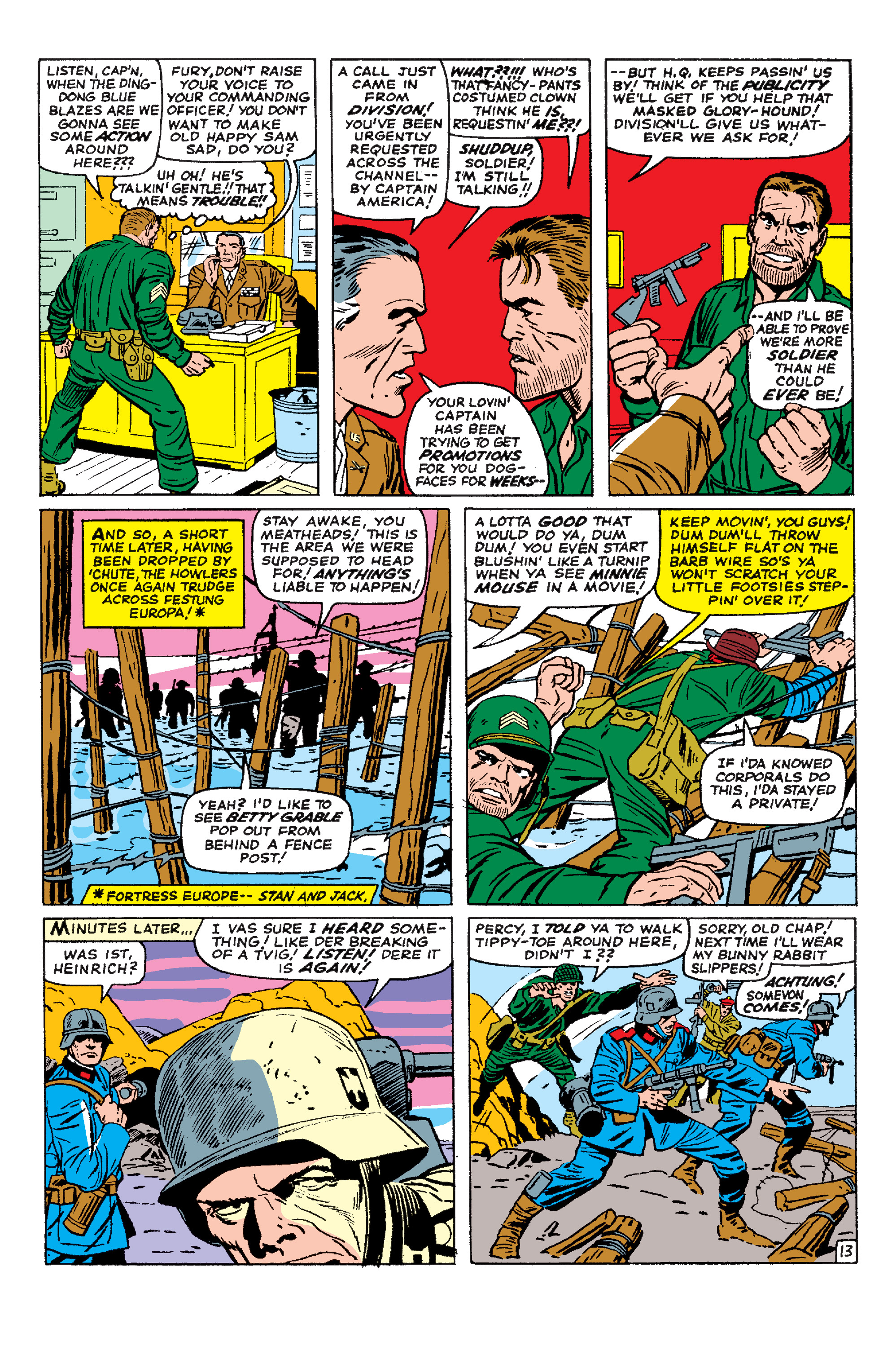 Sgt. Fury Epic Collection: The Howling Commandos issue TPB 1 (Part 4) - Page 1