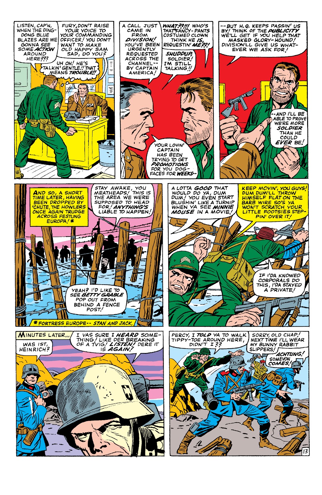 Sgt. Fury Epic Collection: The Howling Commandos issue TPB 1 (Part 4) - Page 1