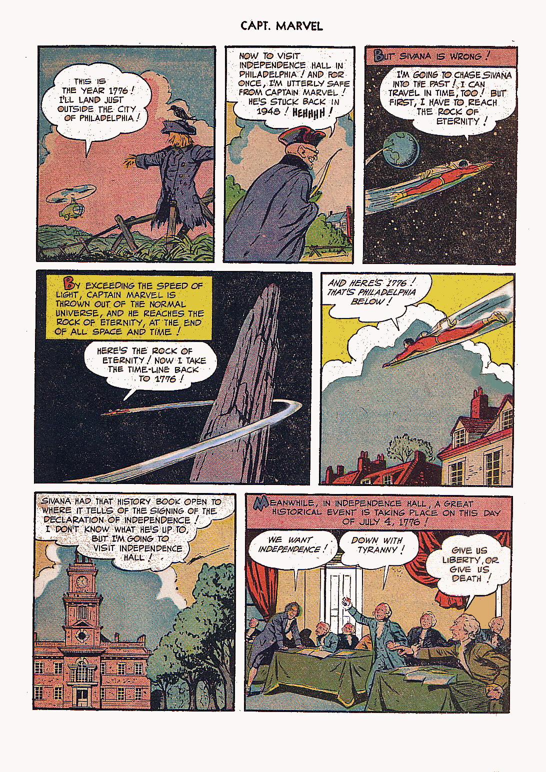 Read online Captain Marvel Adventures comic -  Issue #85 - 16