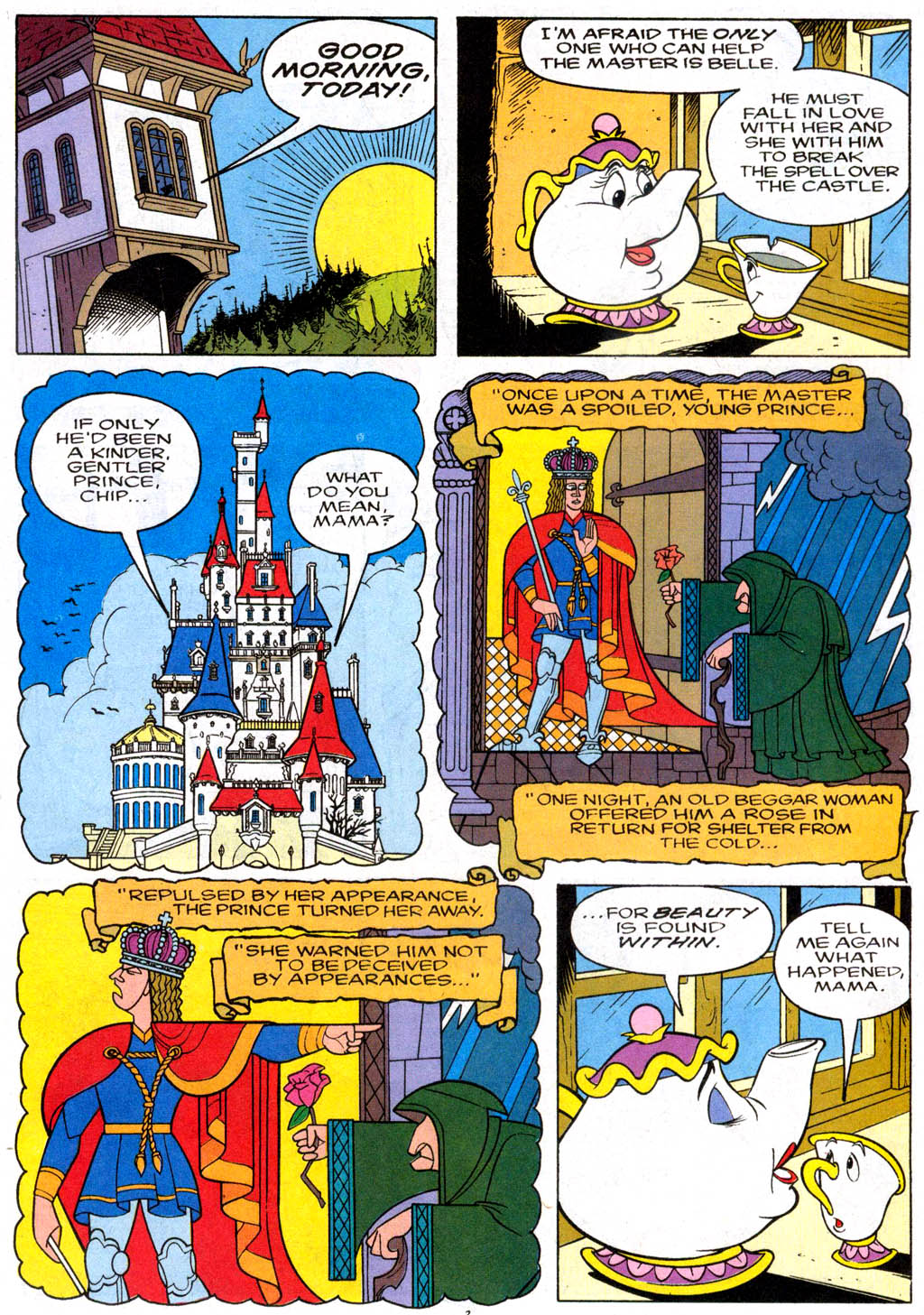 Read online Disney's Beauty and the Beast comic -  Issue #1 - 4