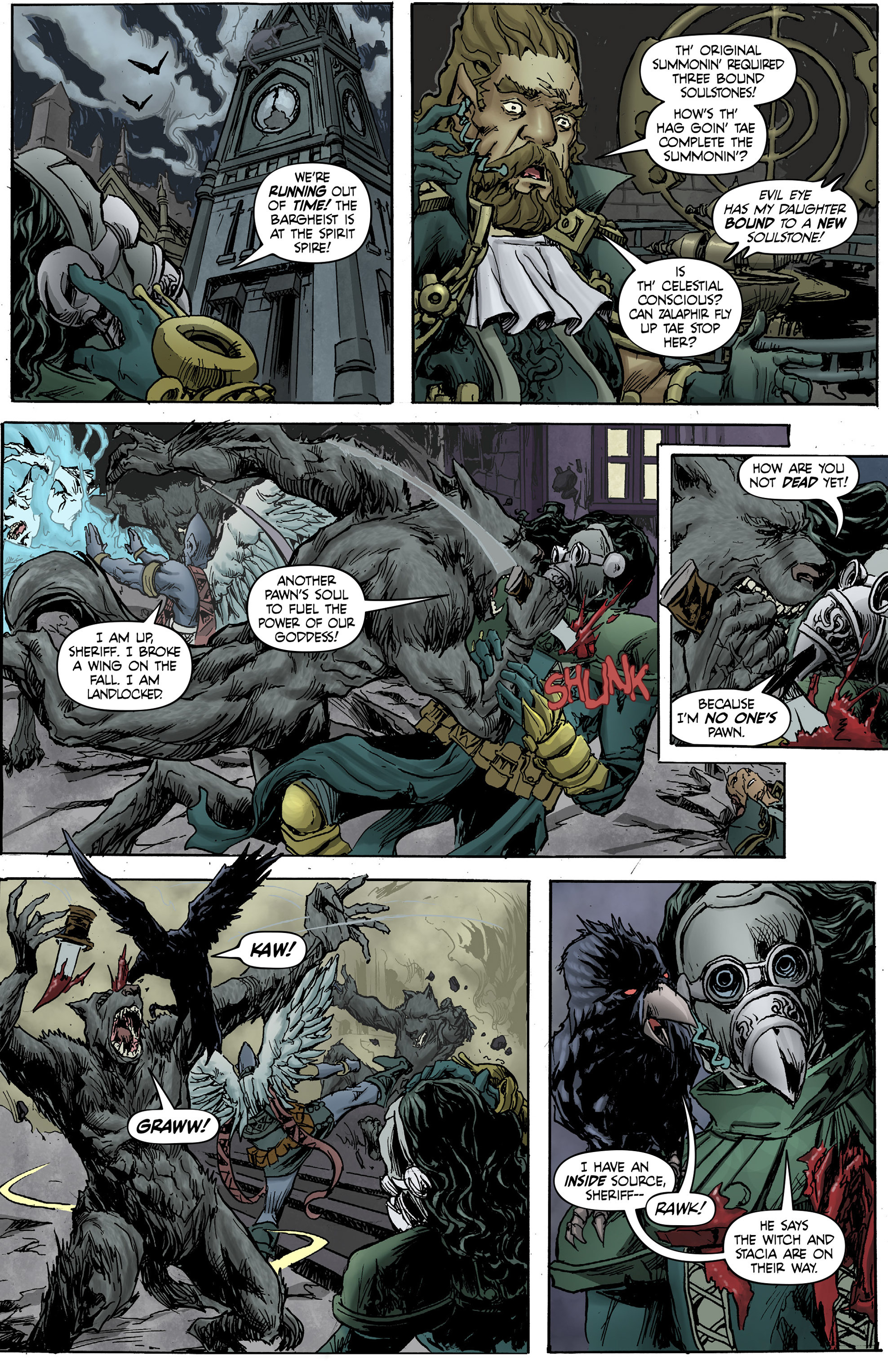 Read online Raven Nevermore comic -  Issue #9 - 13