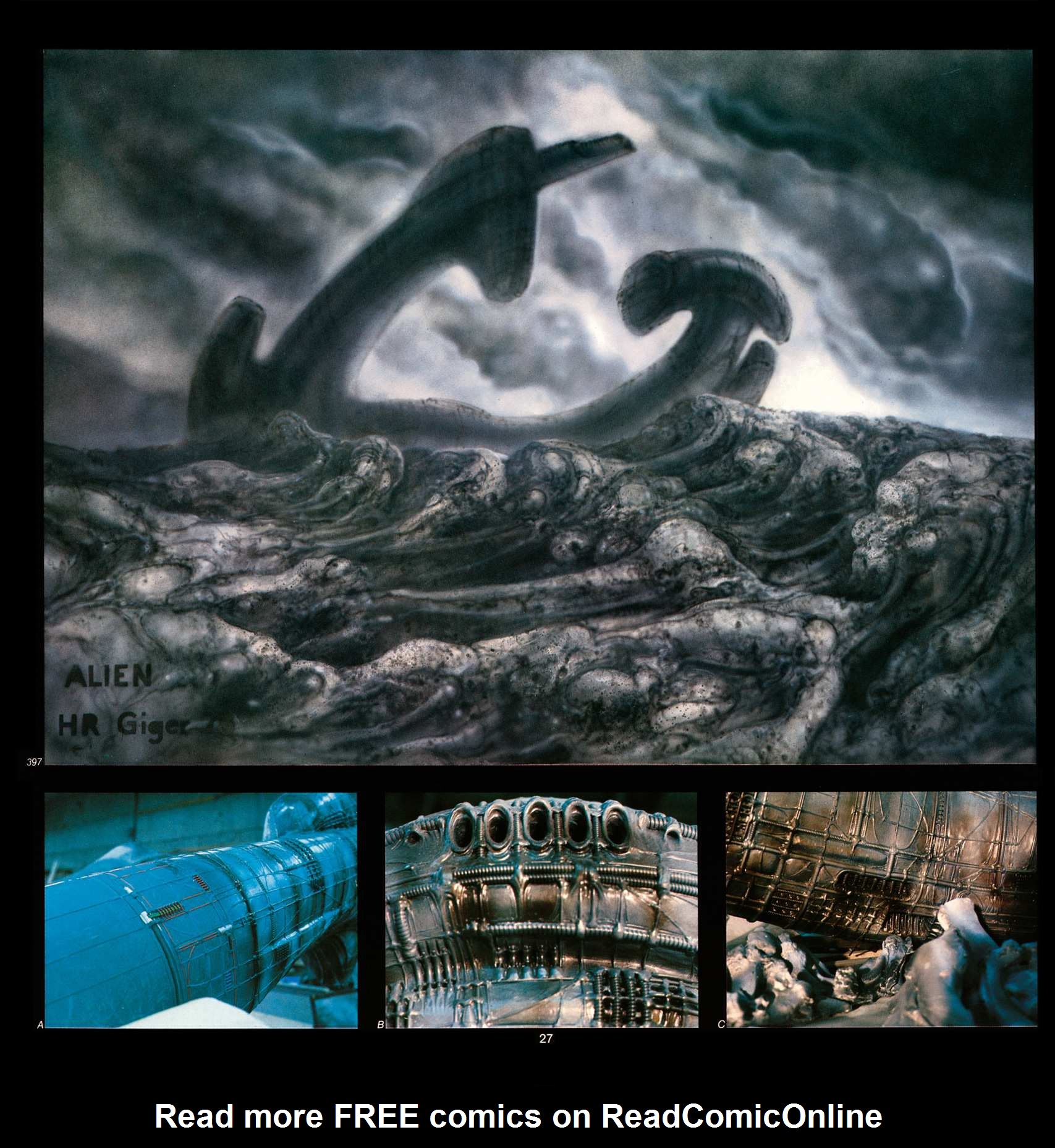 Read online Giger's Alien comic -  Issue # TPB - 29