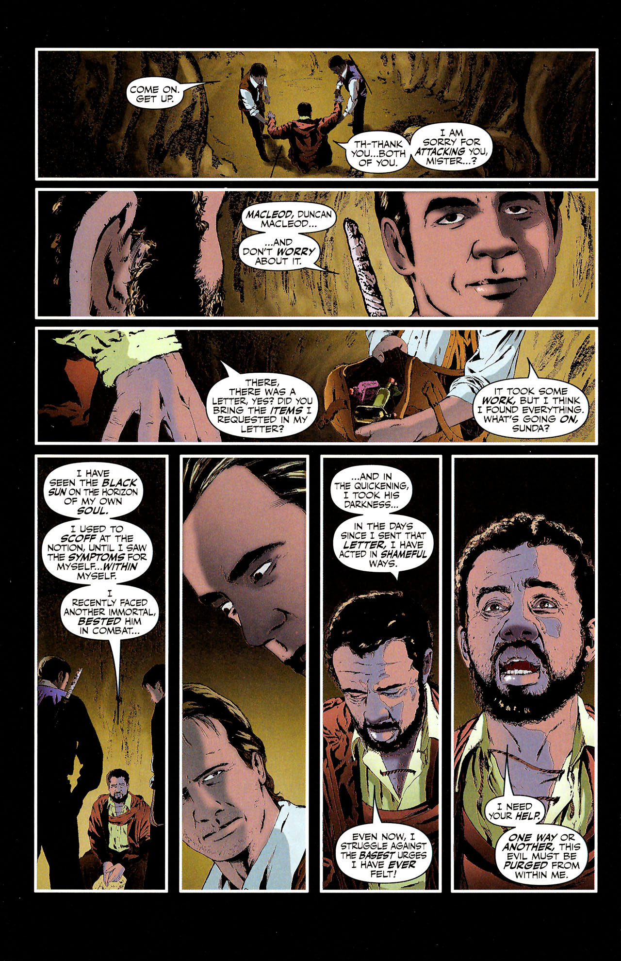 Read online Highlander comic -  Issue #8 - 19