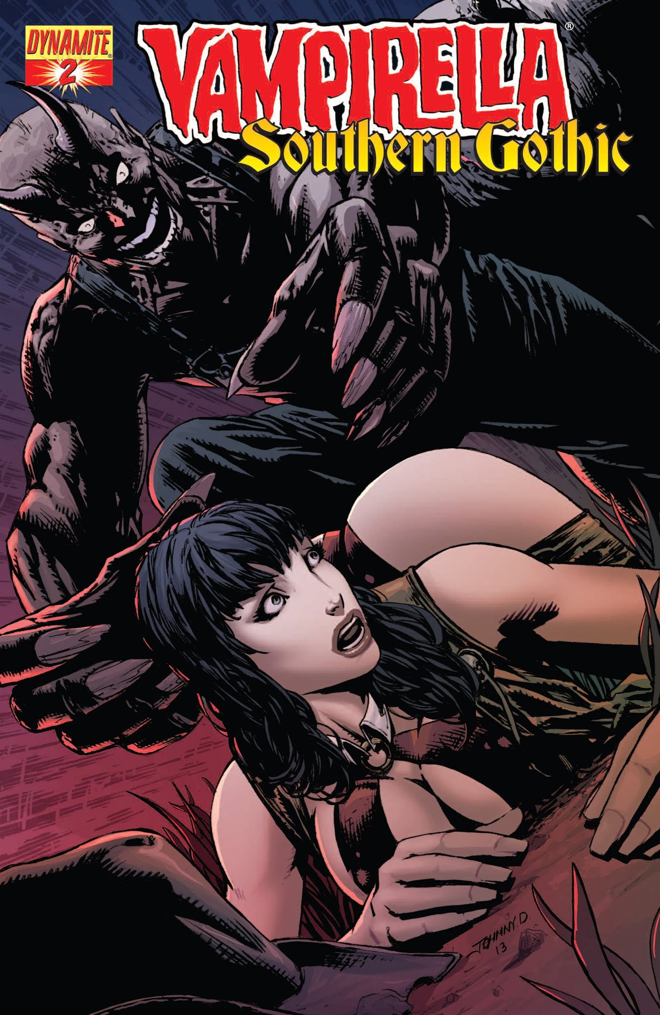 Read online Vampirella: Southern Gothic comic -  Issue #2 - 1