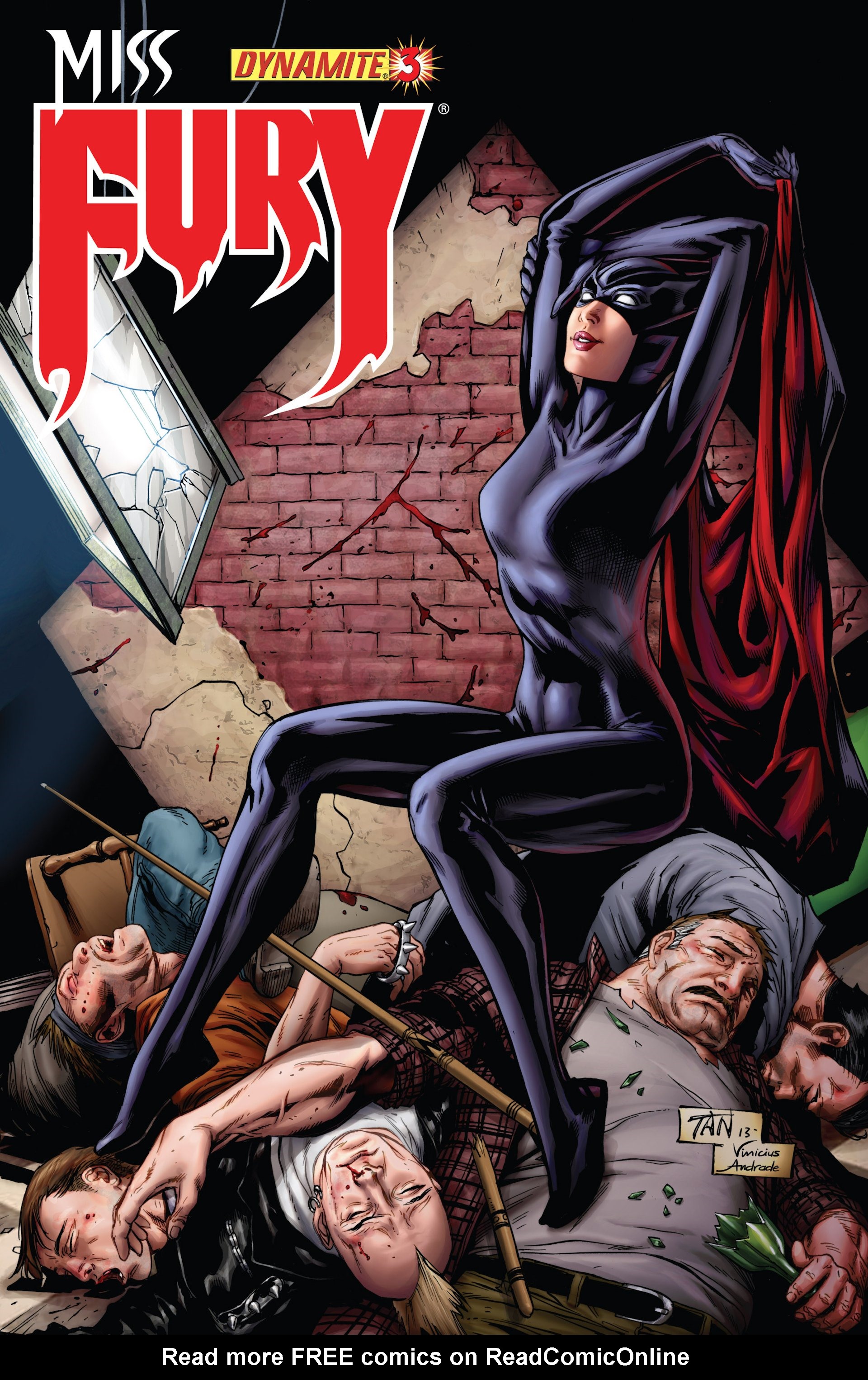 Read online Miss Fury (2013) comic -  Issue #3 - 3