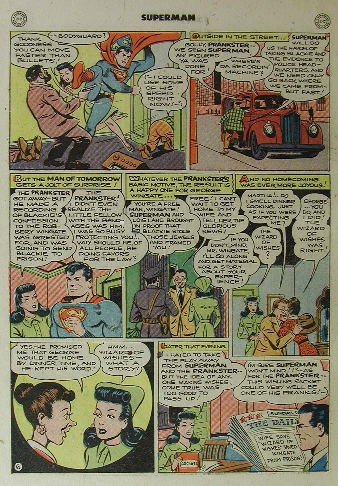 Read online Superman (1939) comic -  Issue #29 - 8