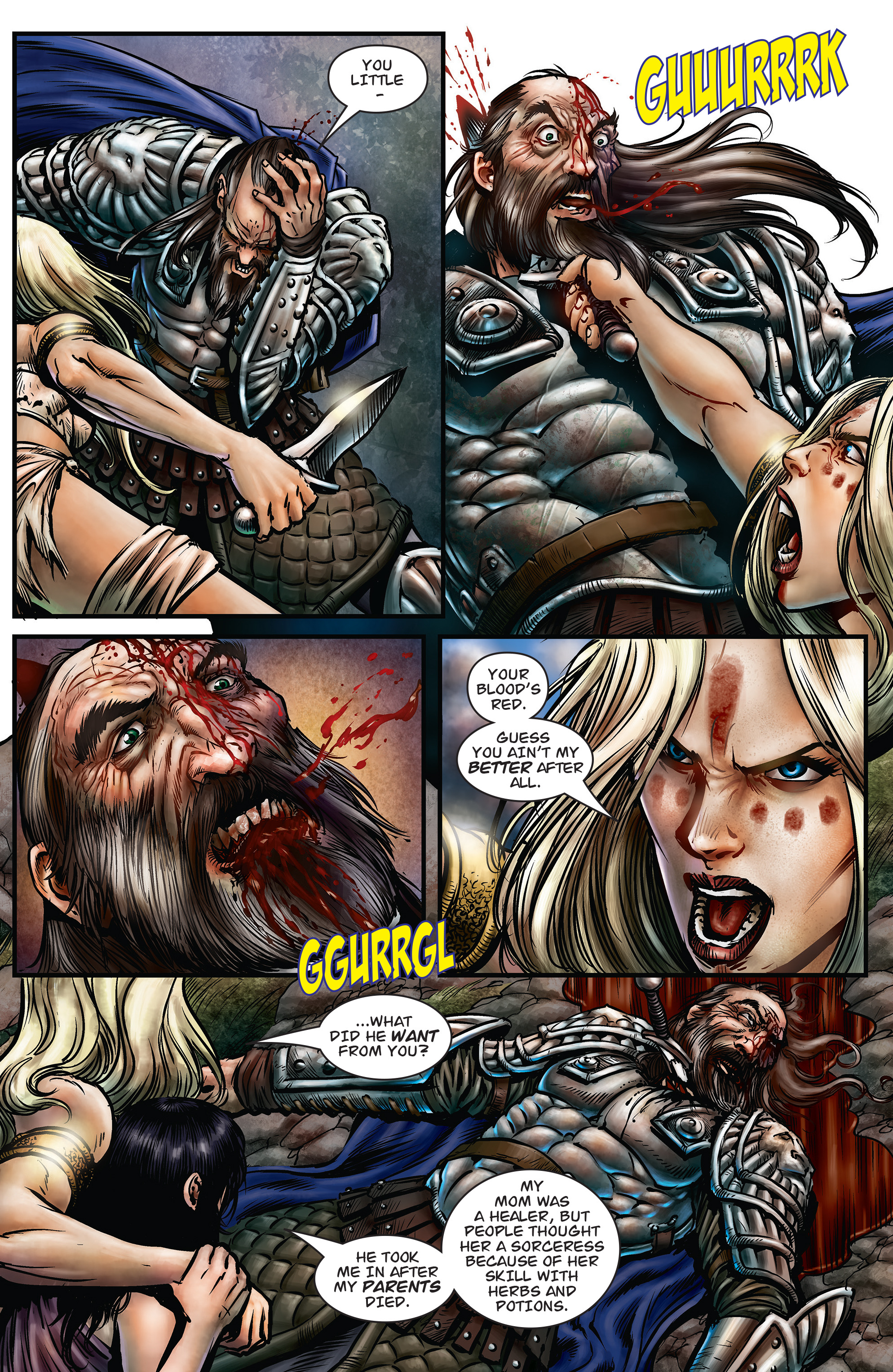 Read online Arhian: Head Huntress comic -  Issue #3 - 32