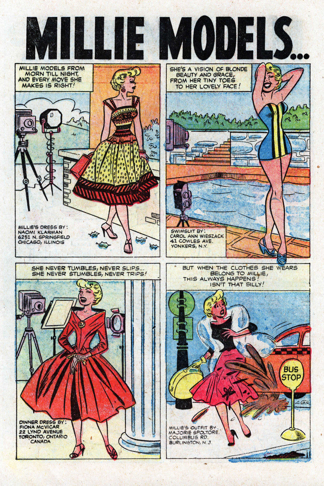 Read online Millie the Model comic -  Issue #65 - 20