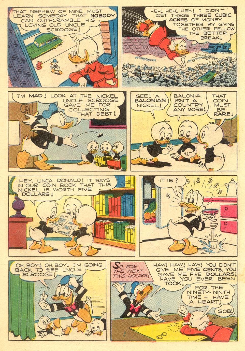 Read online Uncle Scrooge (1953) comic -  Issue #5 - 7