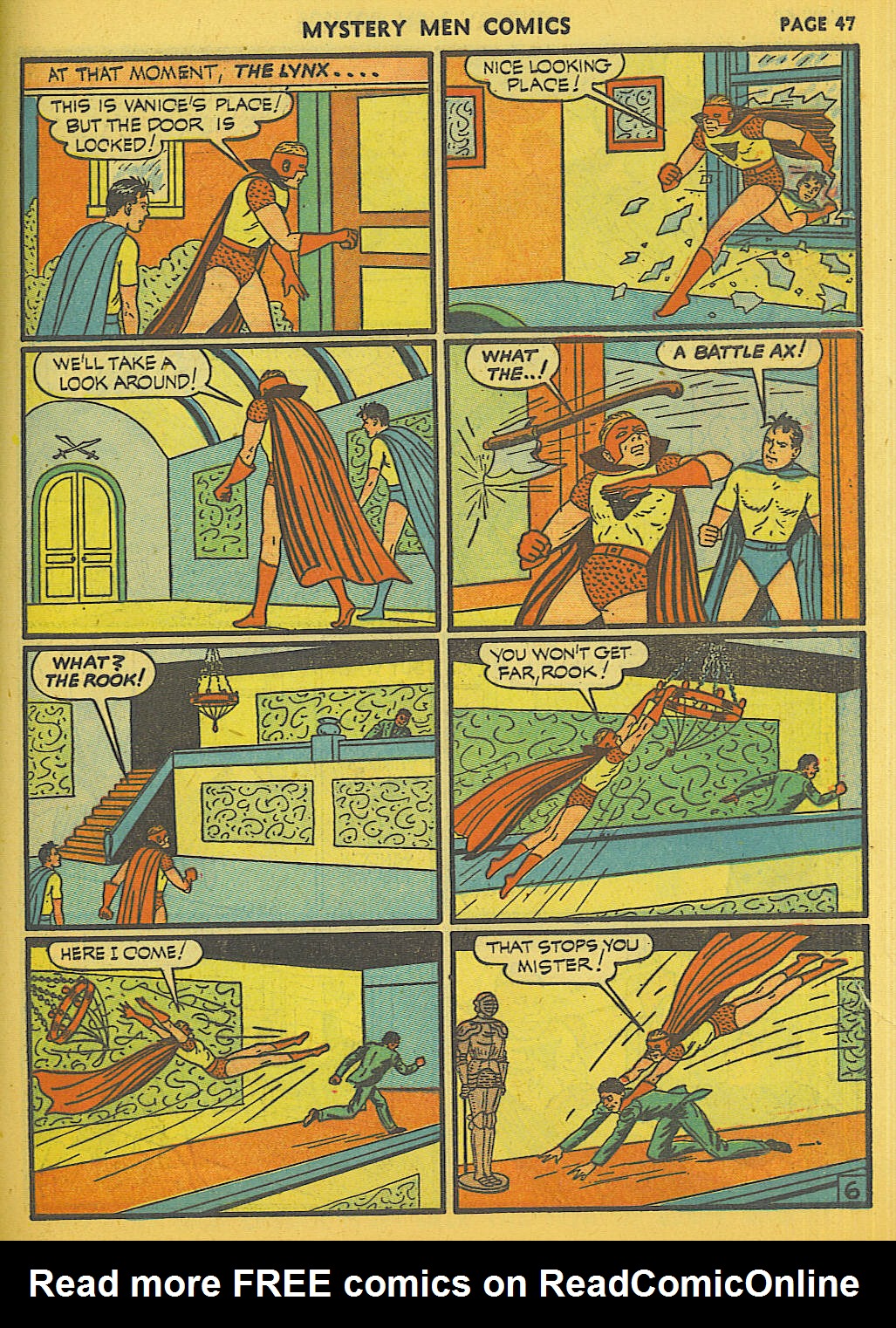 Read online Mystery Men Comics comic -  Issue #23 - 48