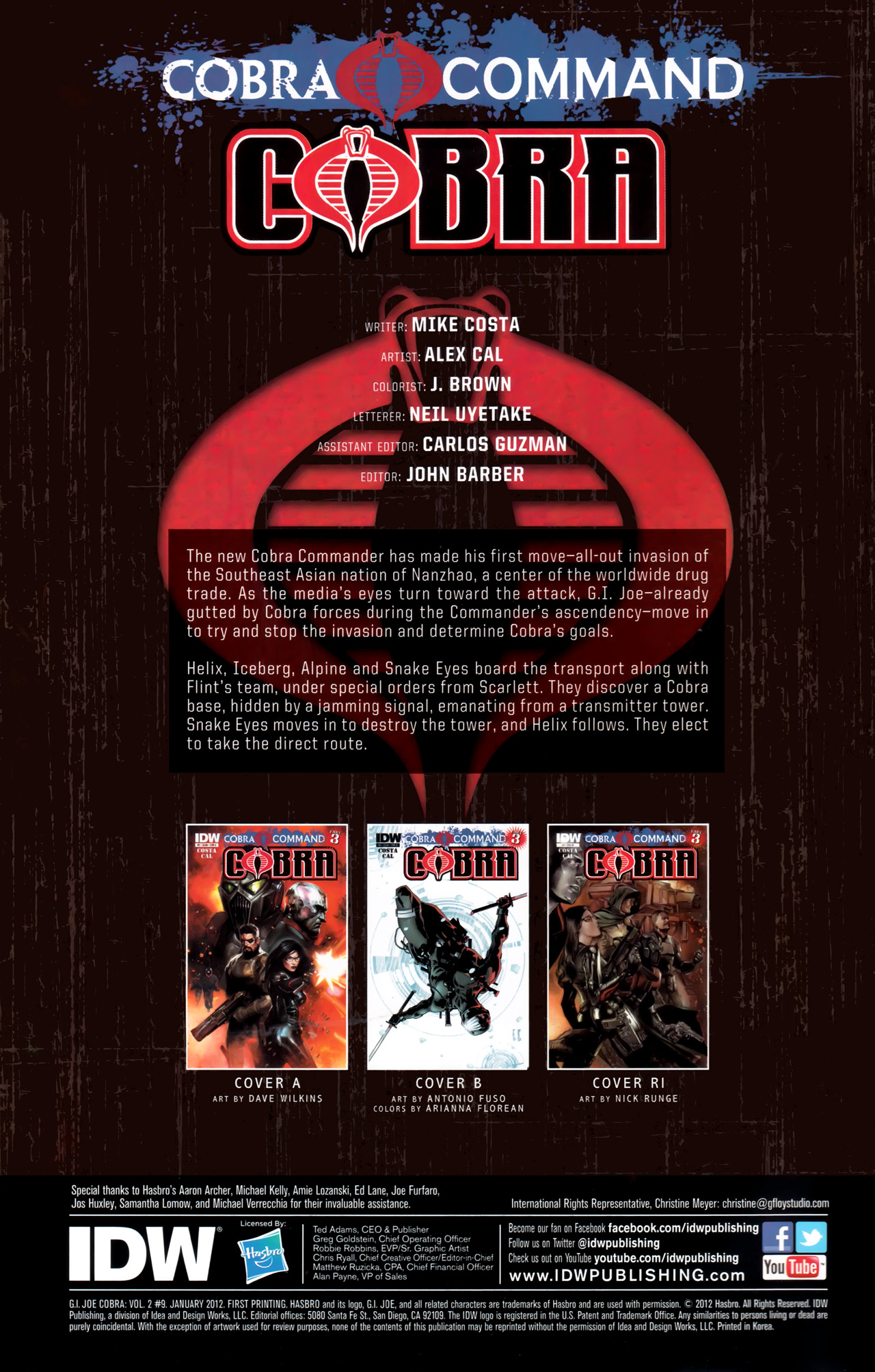 Read online G.I. Joe Cobra (2011) comic -  Issue #9 - 3