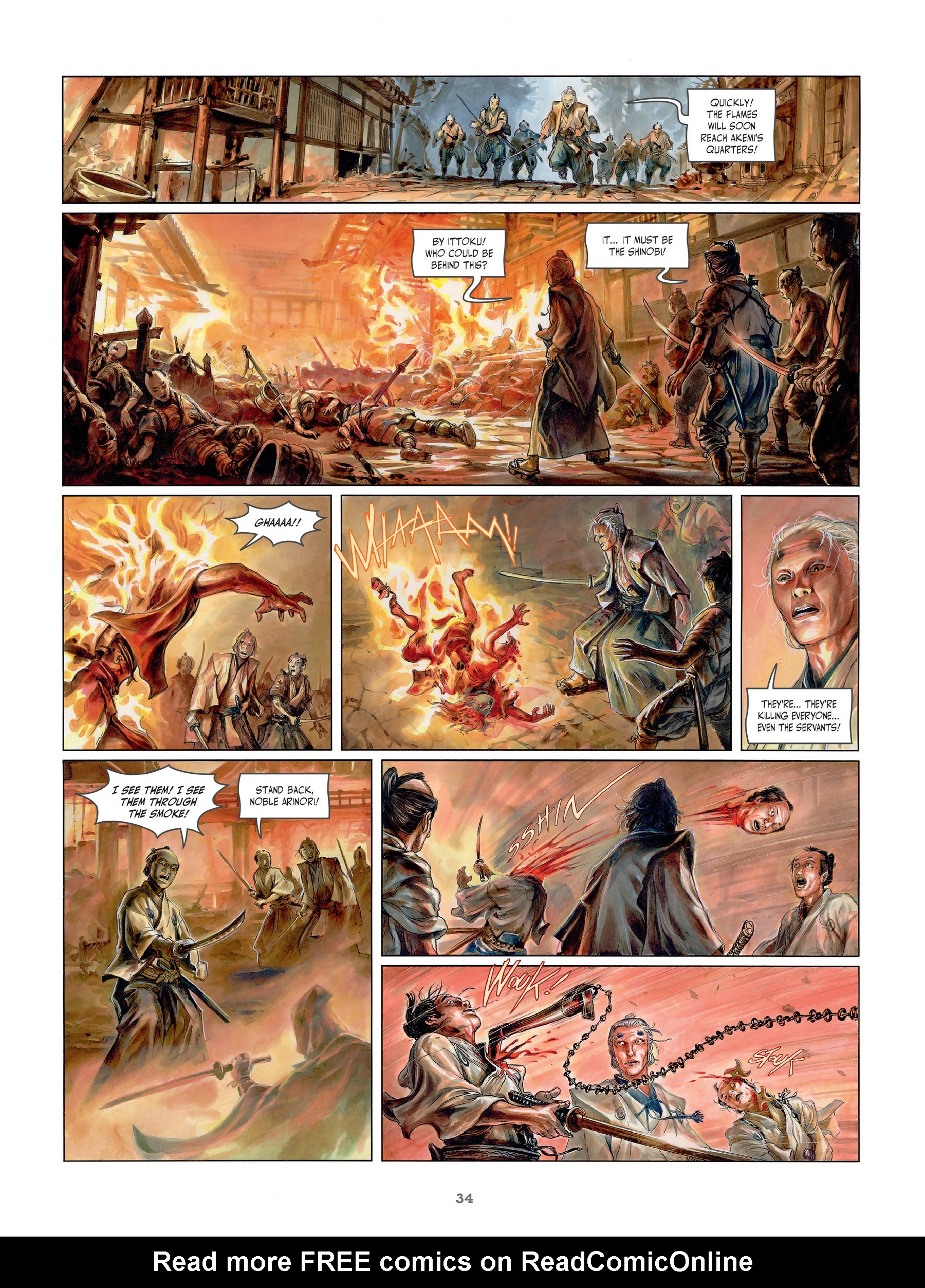 Read online The Mask of Fudo comic -  Issue #3 - 35