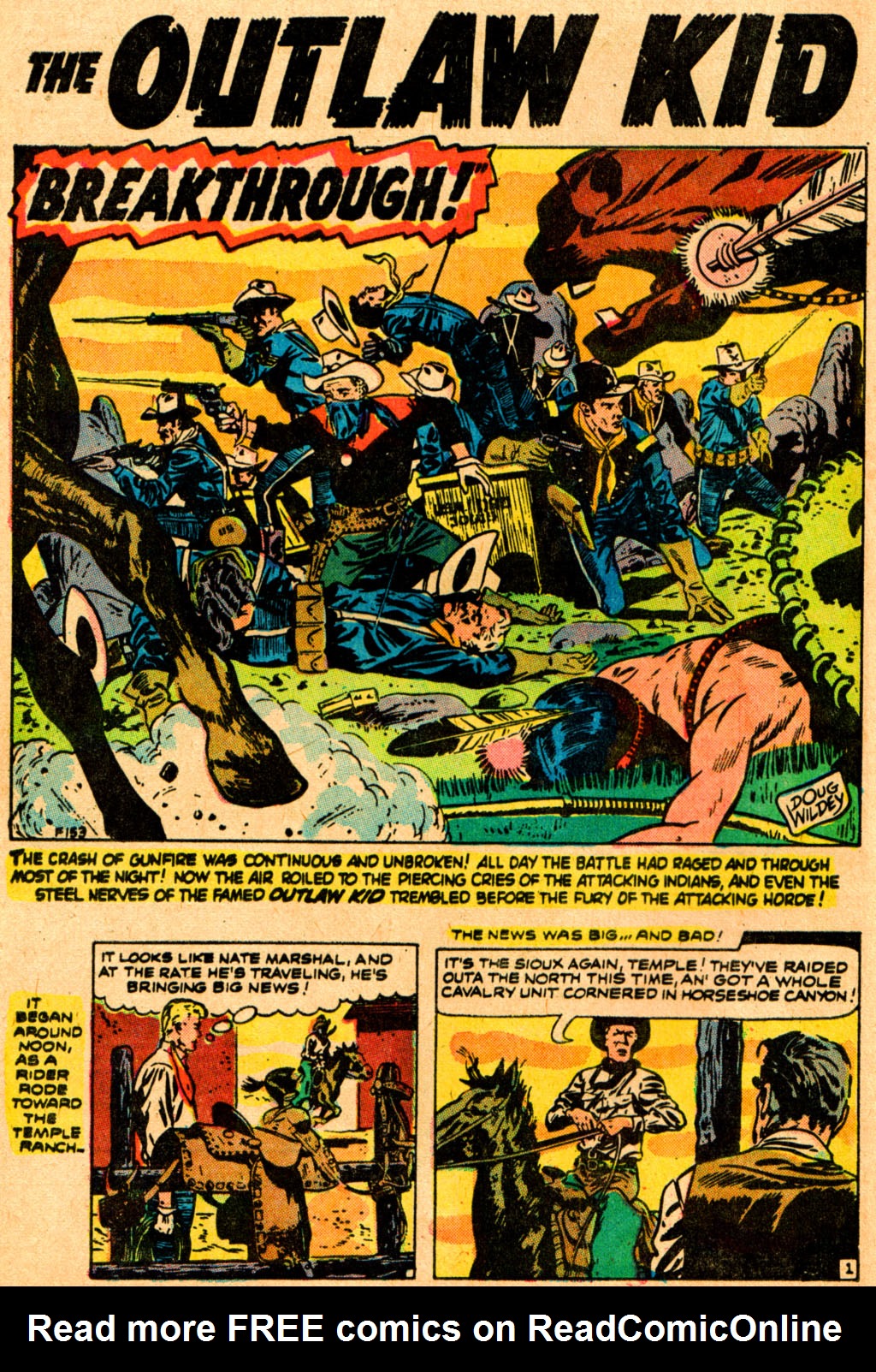 Read online The Outlaw Kid (1970) comic -  Issue #17 - 8