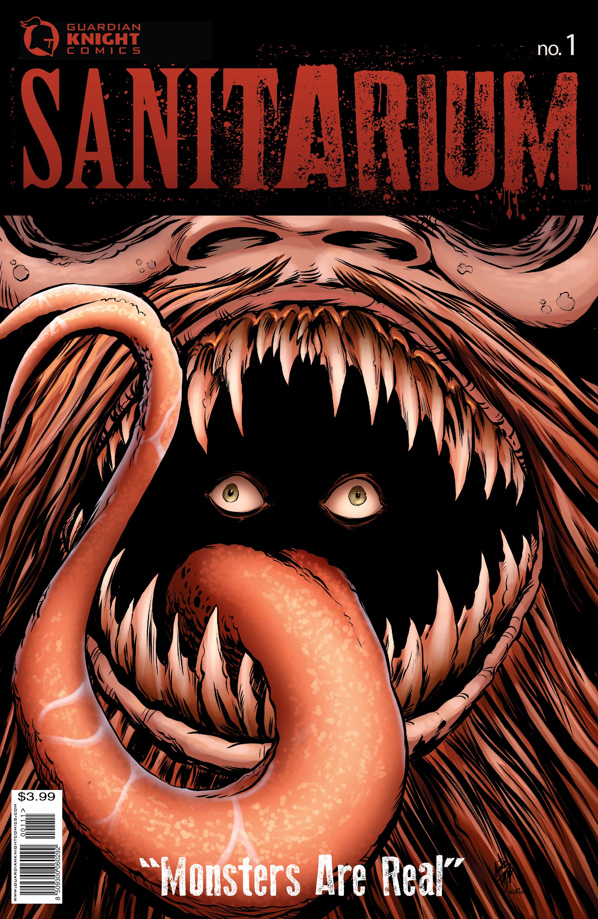 Read online Sanitarium comic -  Issue #1 - 1