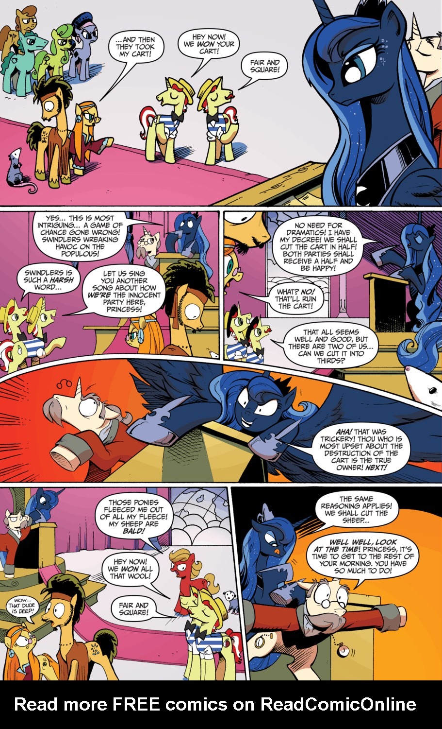 Read online My Little Pony Micro-Series comic -  Issue #10 - 11