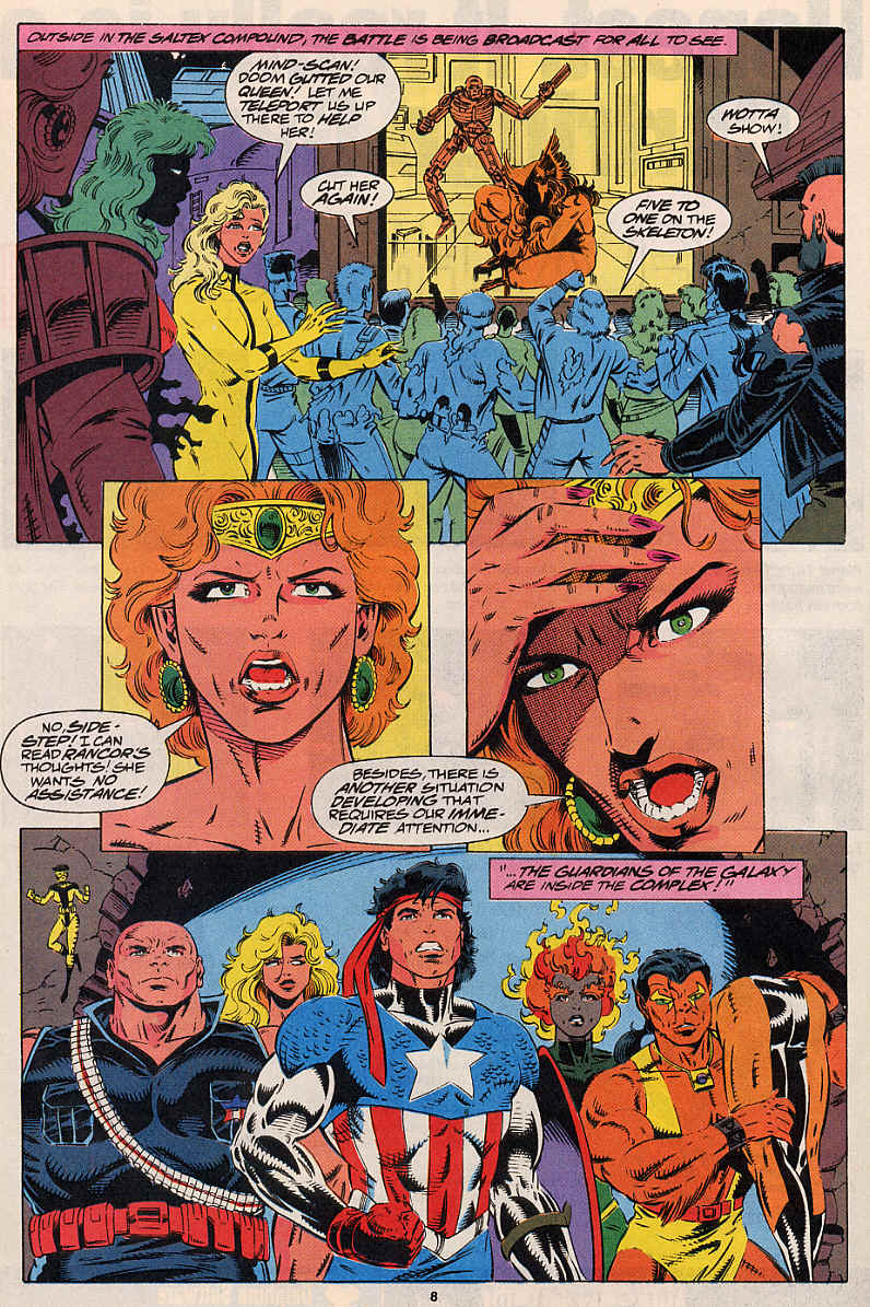 Read online Guardians of the Galaxy (1990) comic -  Issue #39 - 7