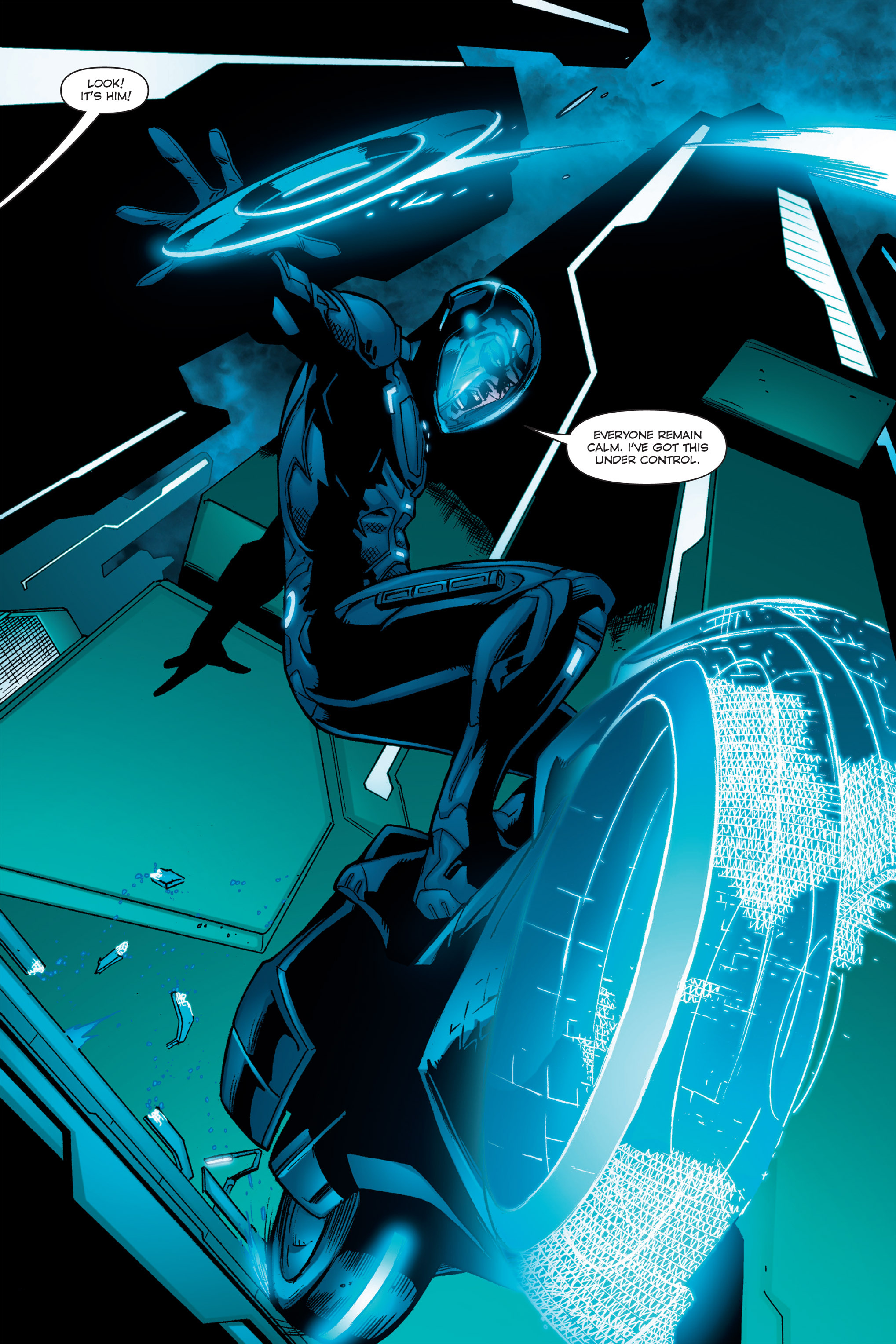 Read online TRON: Betrayal comic -  Issue # TPB - 40