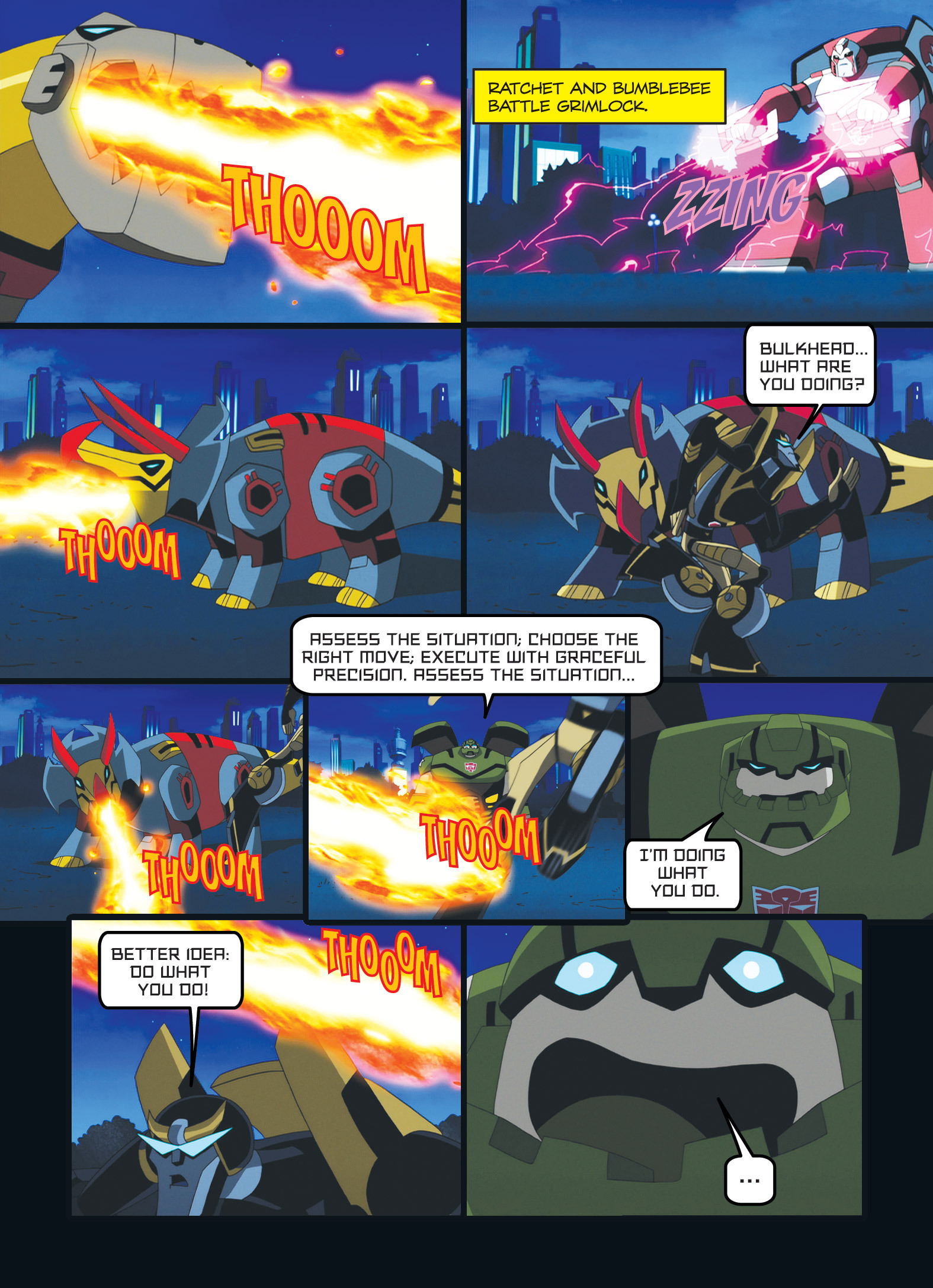 Read online Transformers Animated comic -  Issue #2 - 105