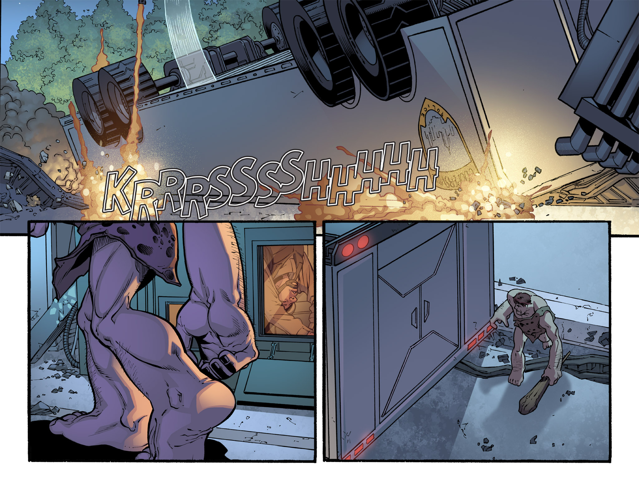 Read online Molly Danger: Digital comic -  Issue #4 - 108